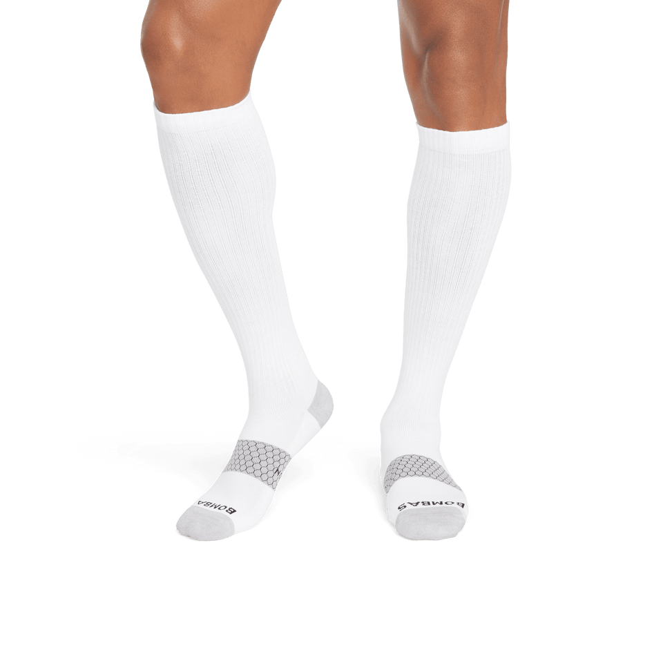 Everyday Compression Socks (15-20mmHg) - White MO1 [7759]