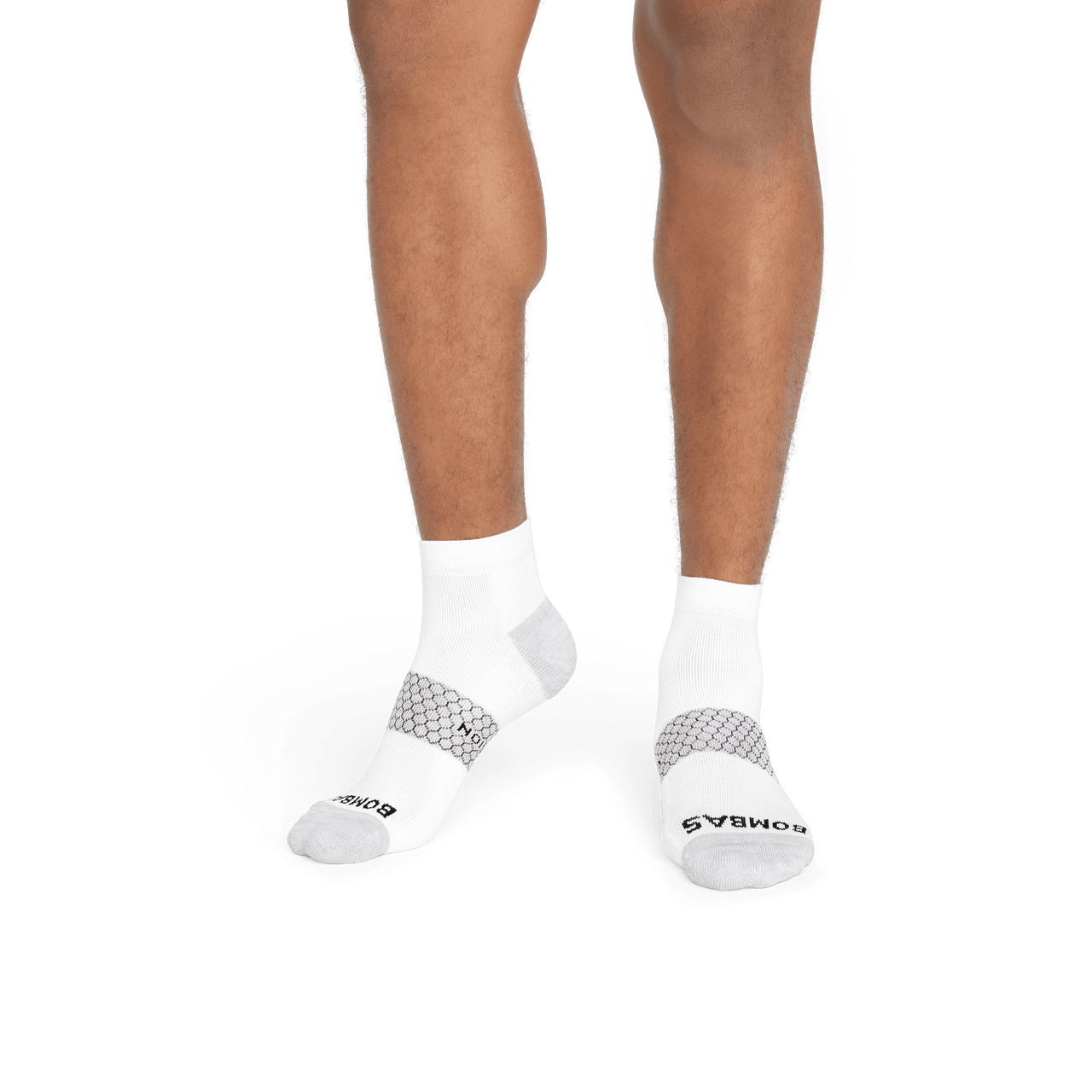 Ankle Compression Socks - Bright White - MO1 [7761]