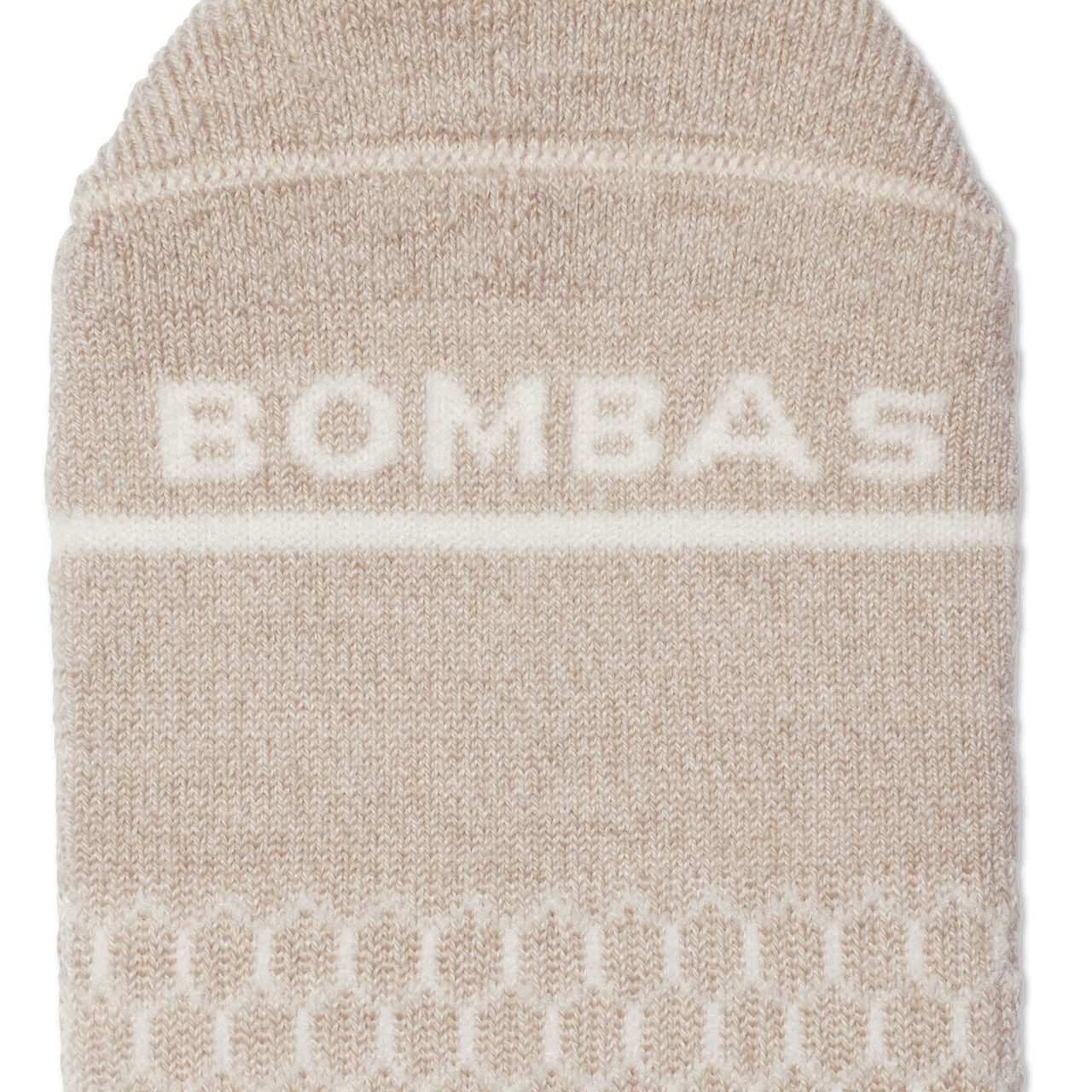 Merino Wool Blend Calf Socks - Khaki Detail [7800]