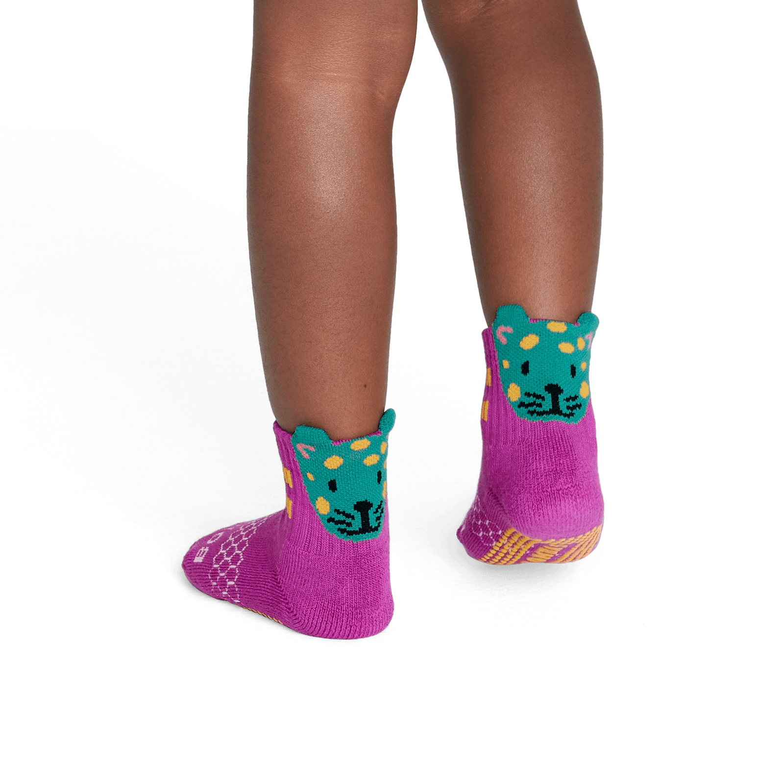 Safari Stripe Calf Socks - Prickly Pear TO1 [7830]