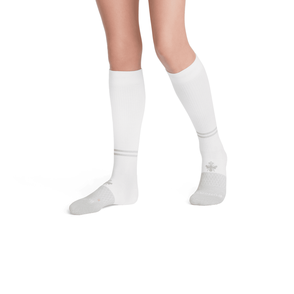 All-Purpose Performance Team Sport Socks - White / Neon Yellow YO1 [7838]