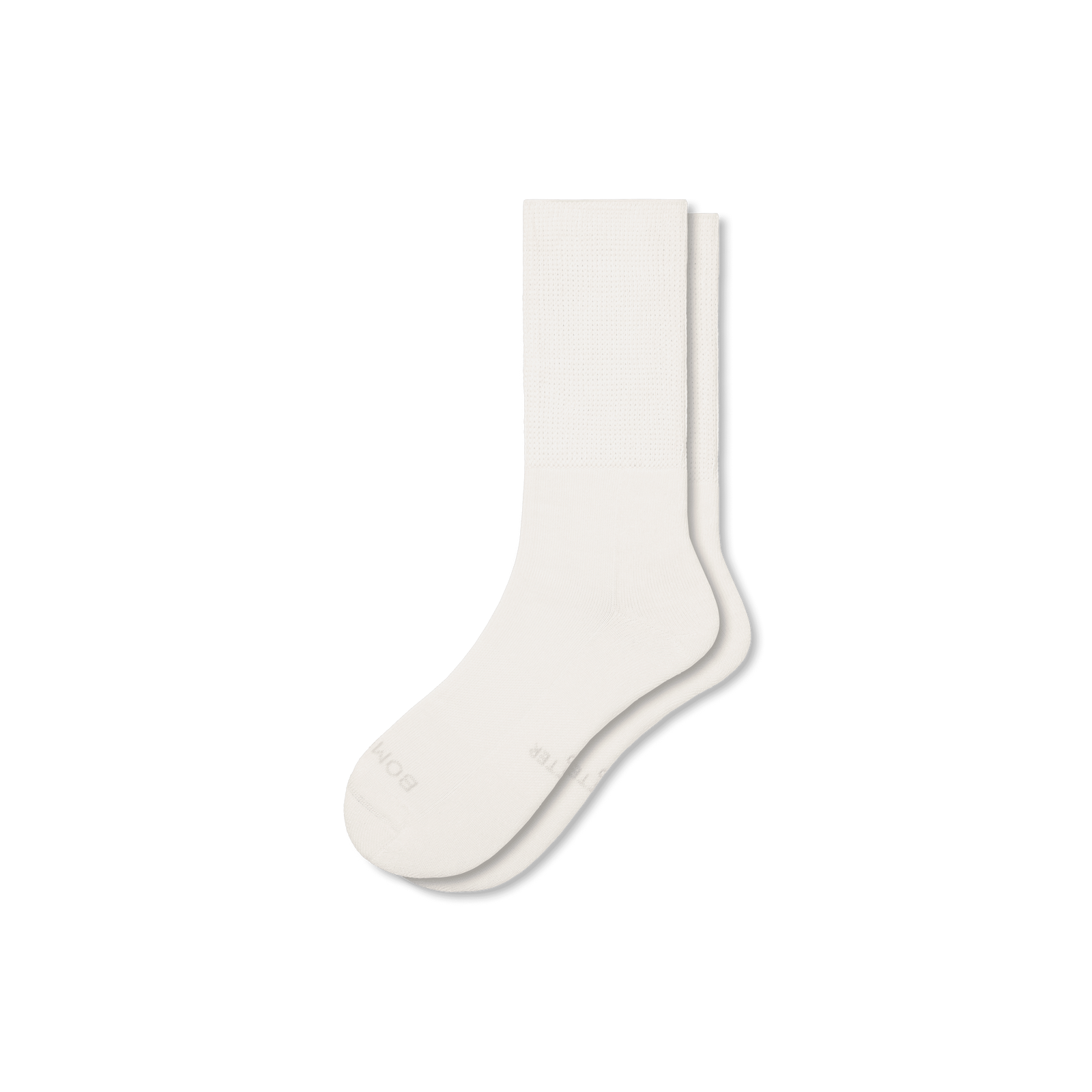 Ultra Stretch Calf Sock - Soft White L [7843]