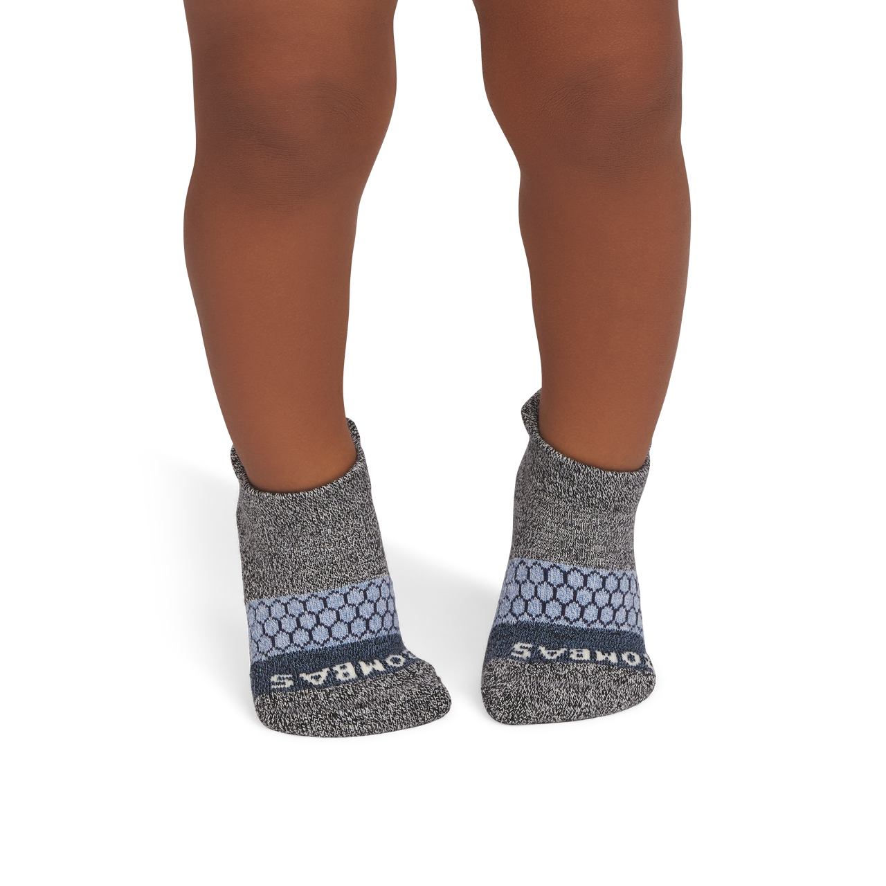 Toddler Gripper Ankle Socks - cool slate TO1 [7848]