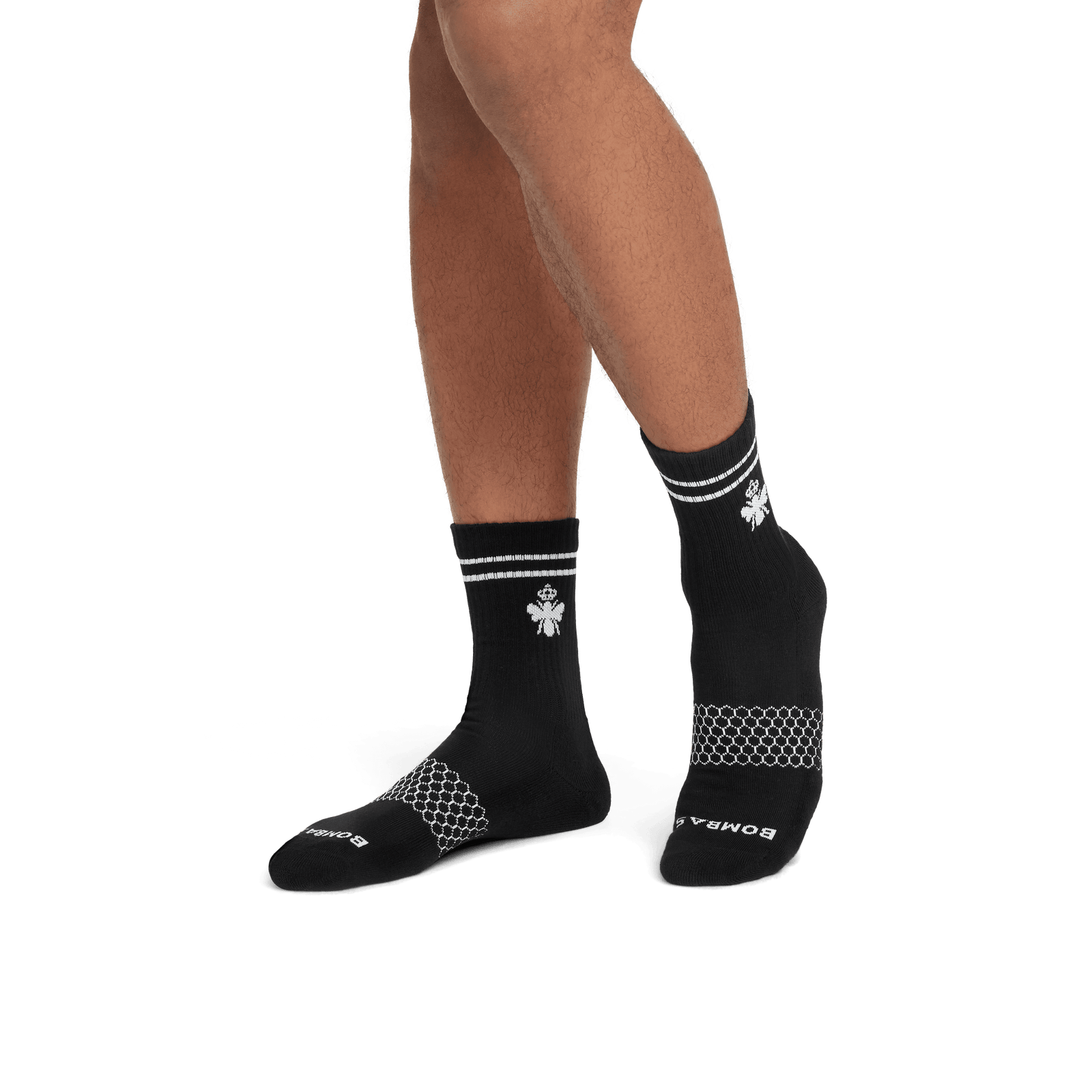 Originals Half Calf Socks black-white-MO-3-transparent