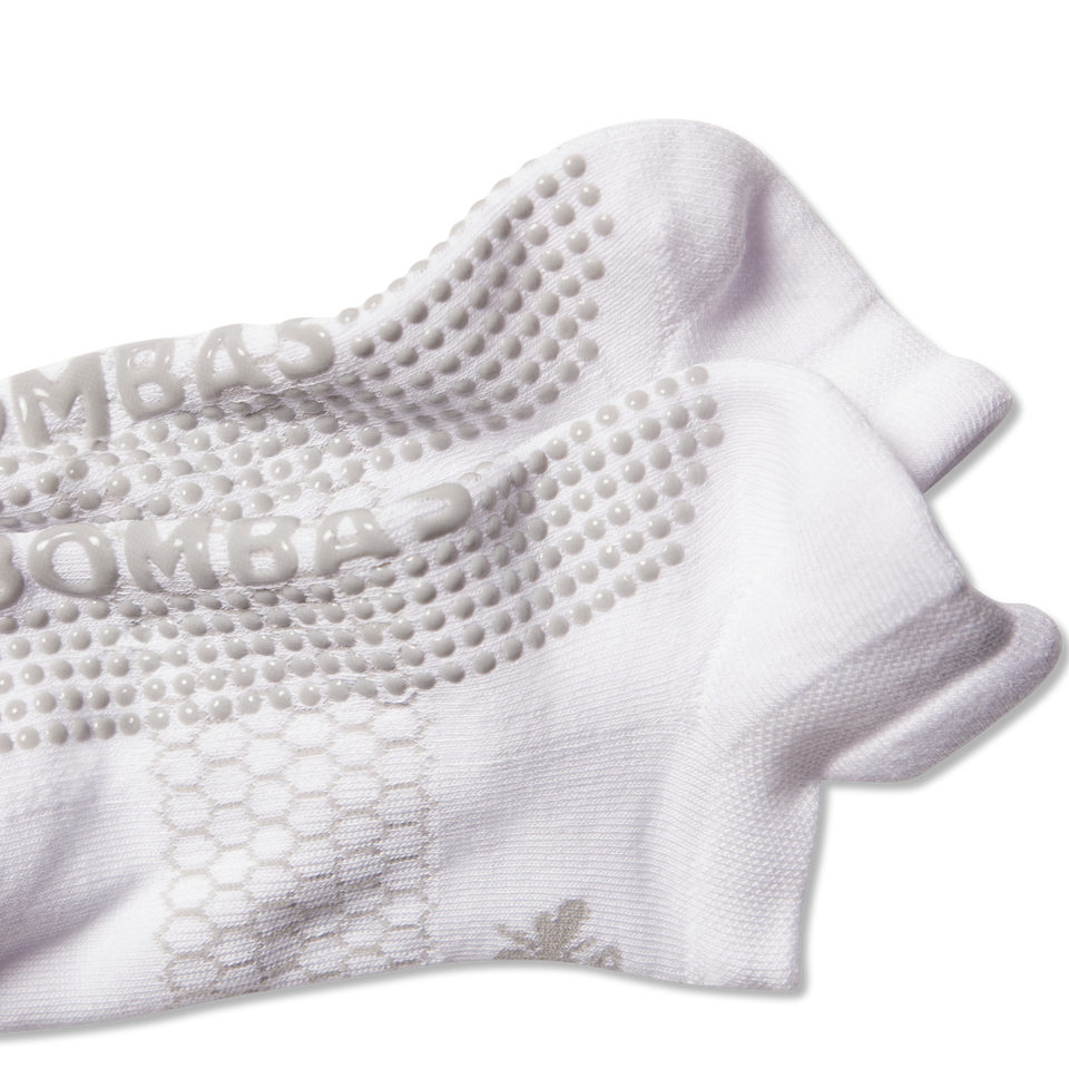 Gripper Ankle Socks - white Detail [7880]