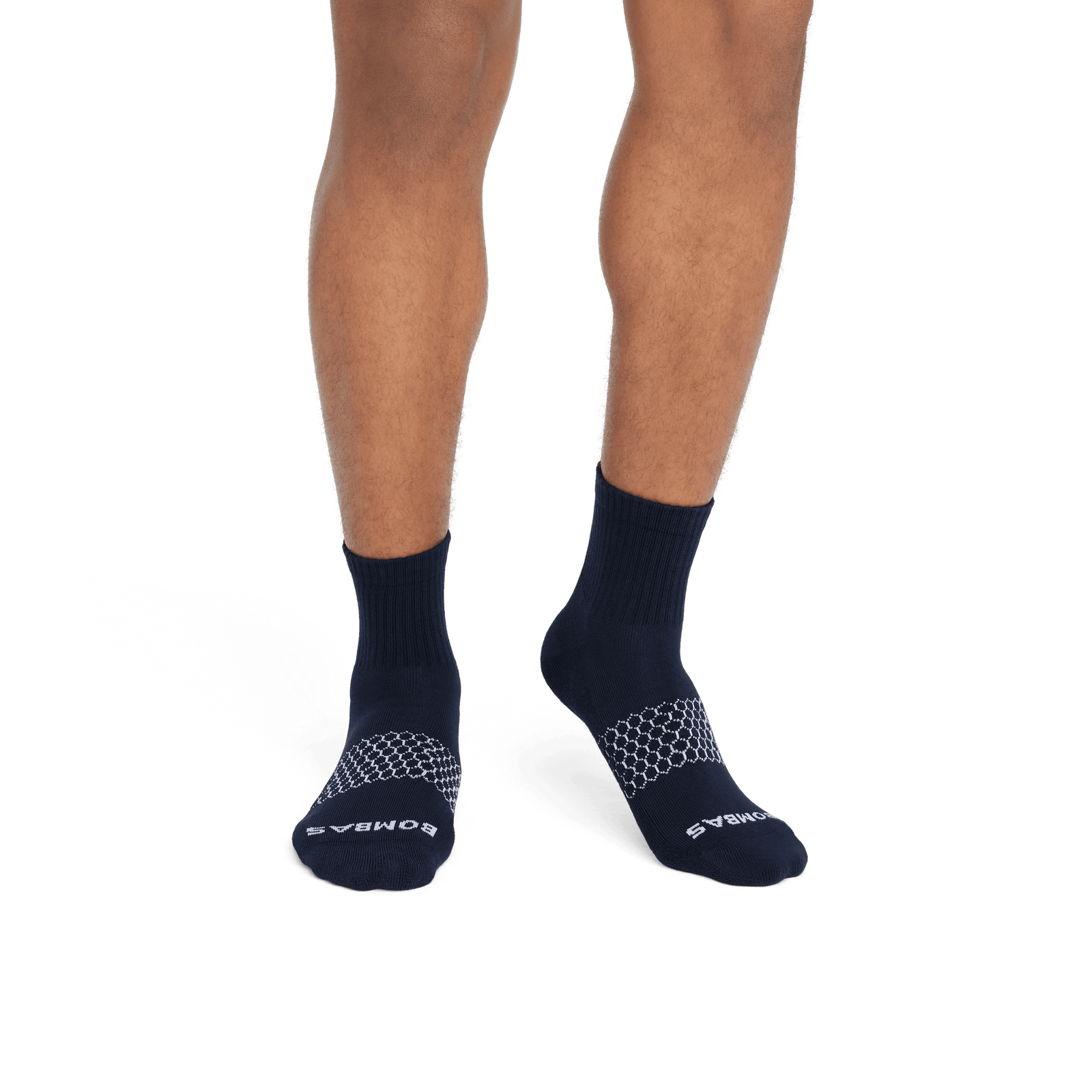 Solid Quarter Socks - Midnight Navy MO1 [8002]
