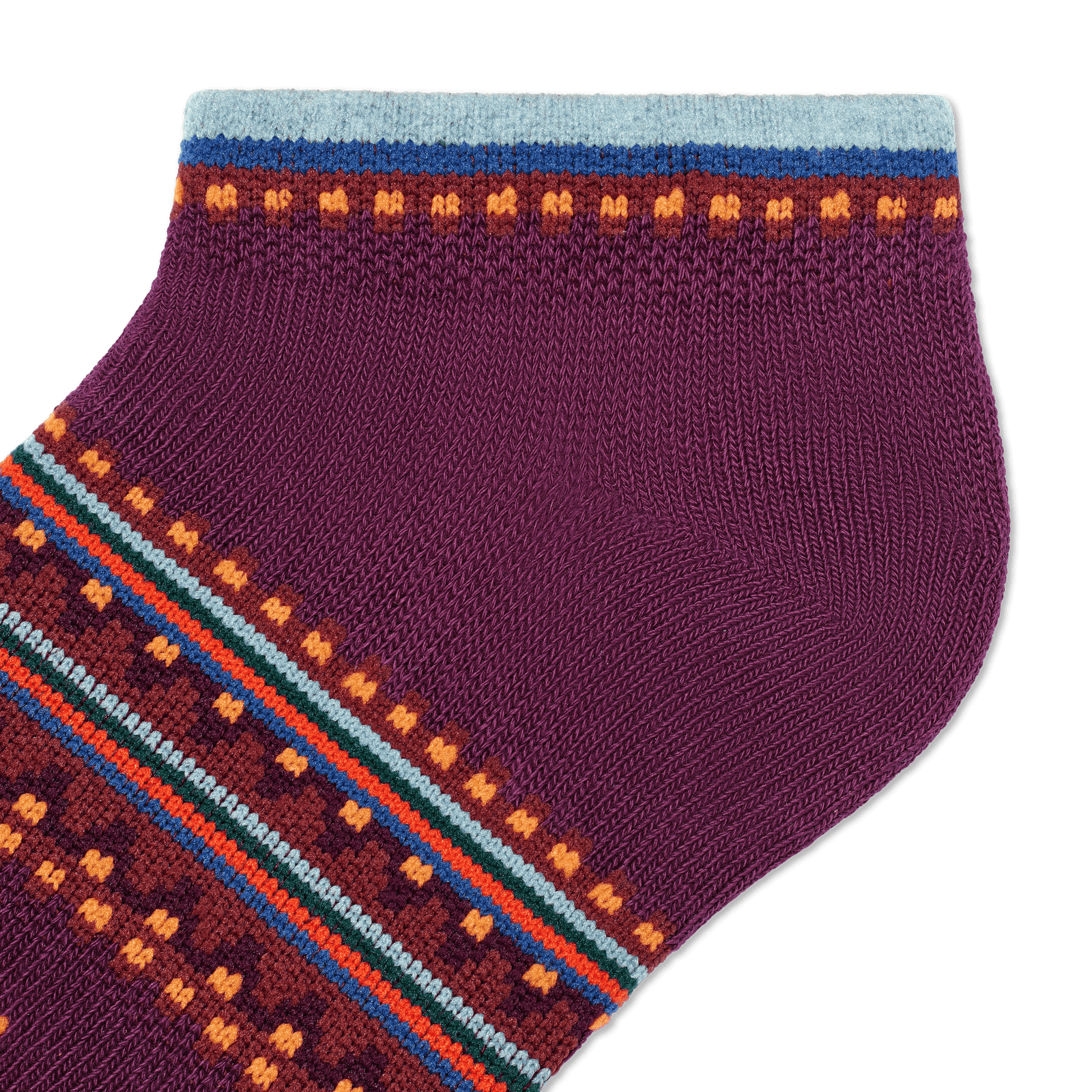 Toddler Lightweight Ankle Socks plumnight-toddler-detail-4-transparent