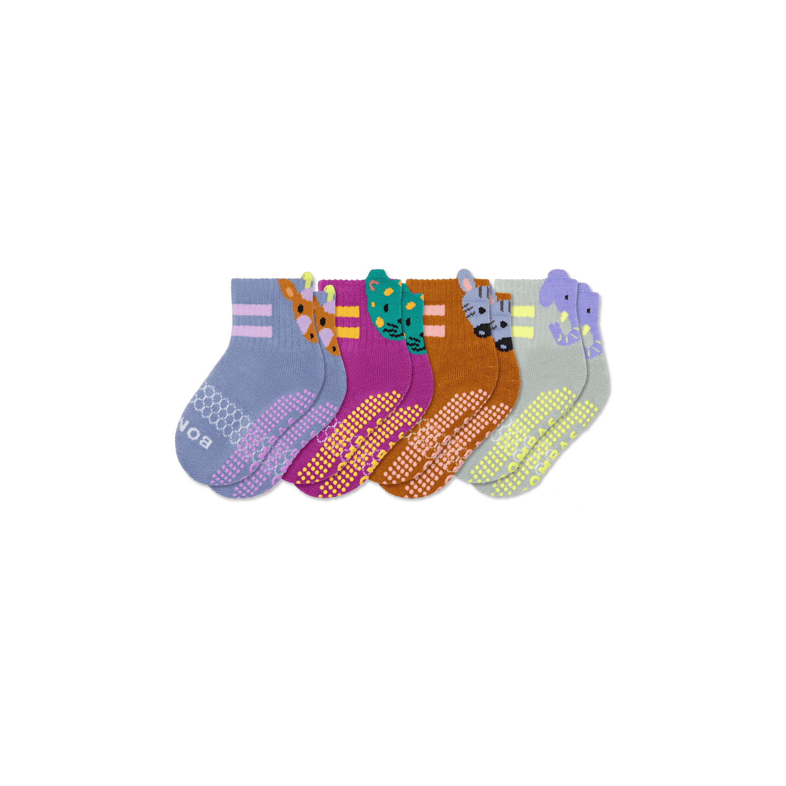 Toddler Gripper Calf Socks - Prickly Pear Putty Mix L [8250]