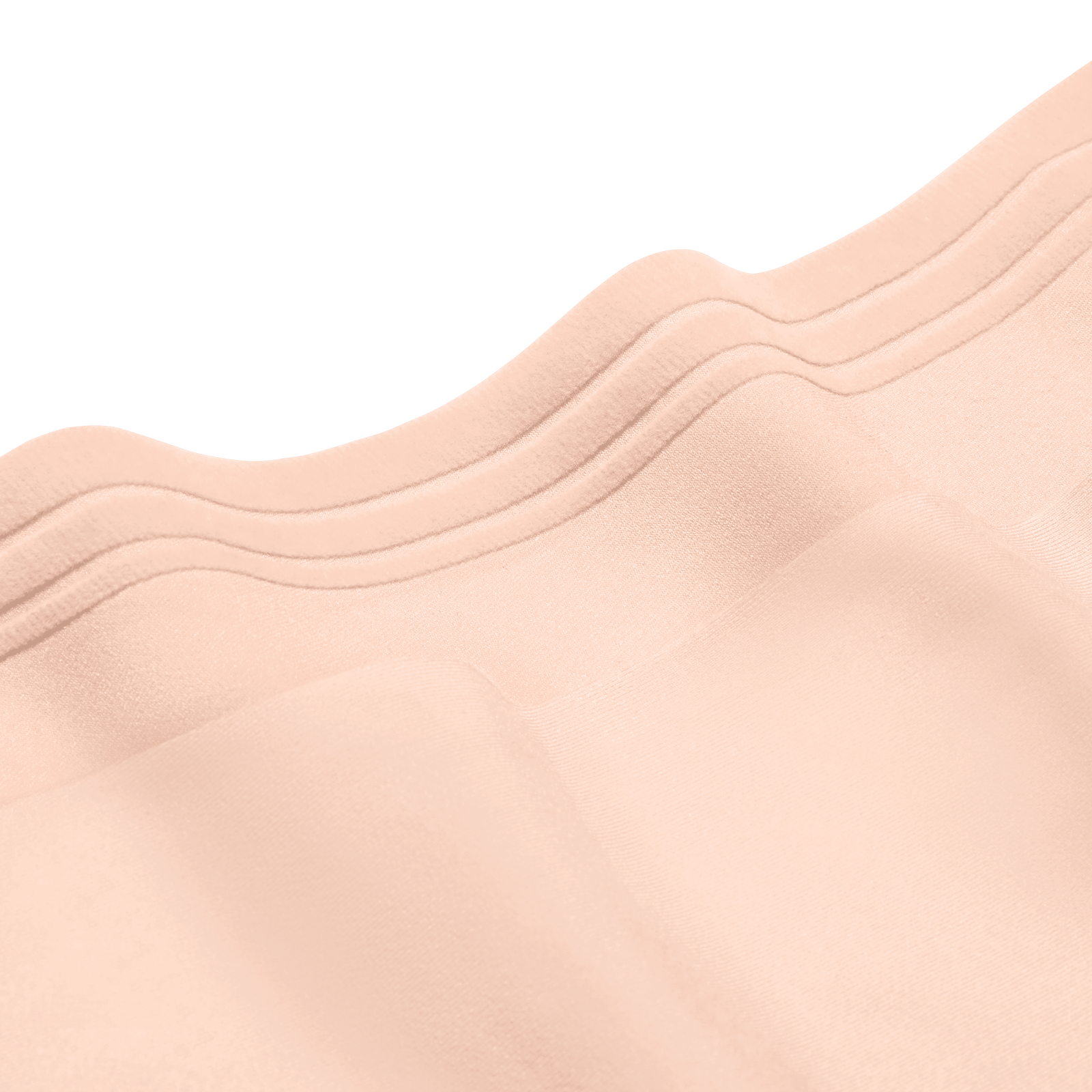 Women's No Show Hipster - Pink Sandstone Detail [8274]