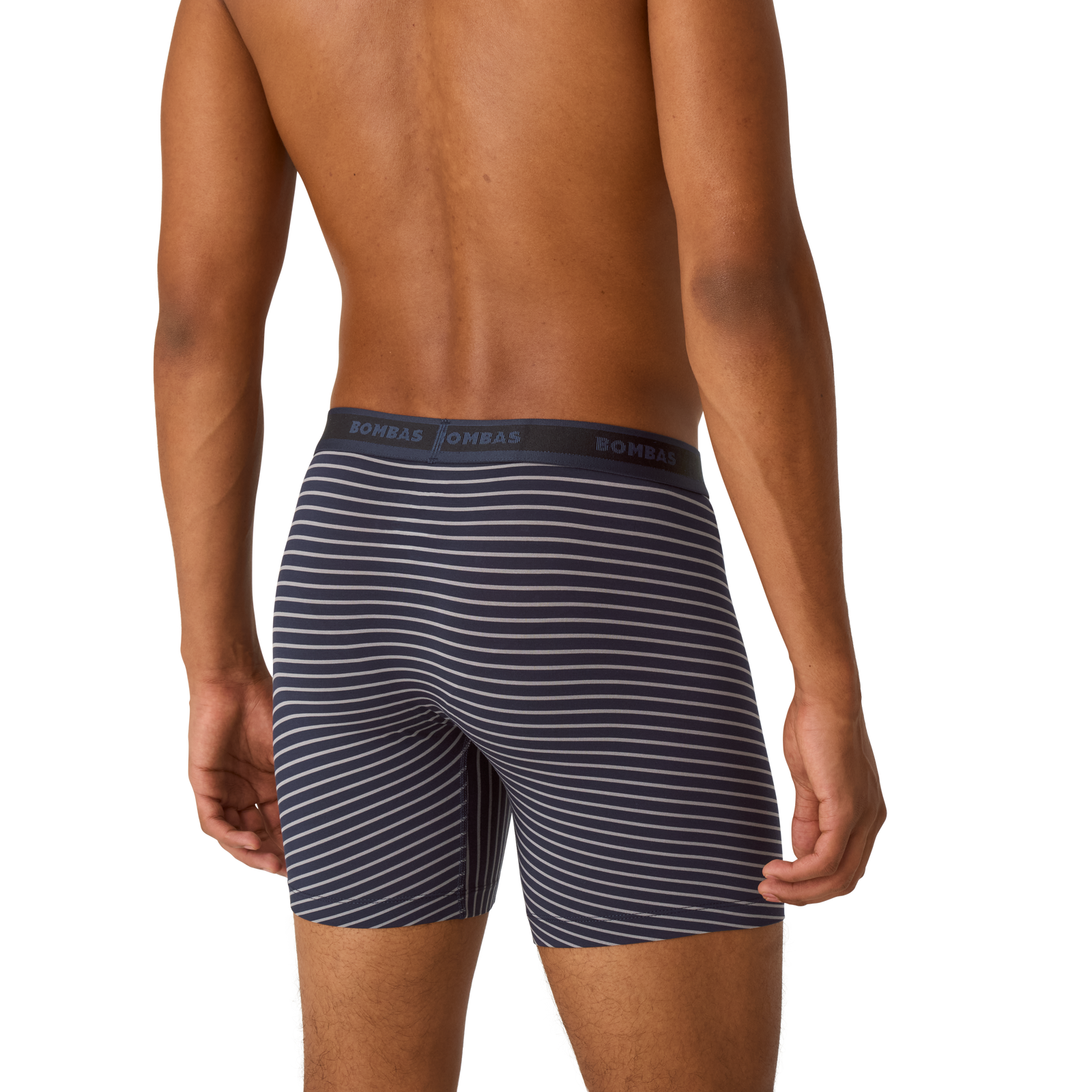 Men's Soft Flex Boxer Brief - MIDNIGHT NAVY / STARGAZE STRIPE MO2 [8287]