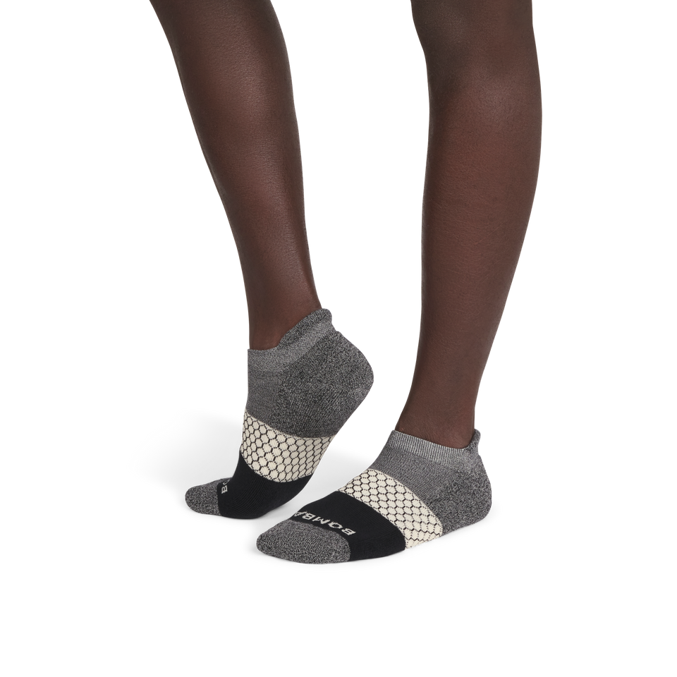 Tri-Block Ankle Sock - cream black MO1 [8293]