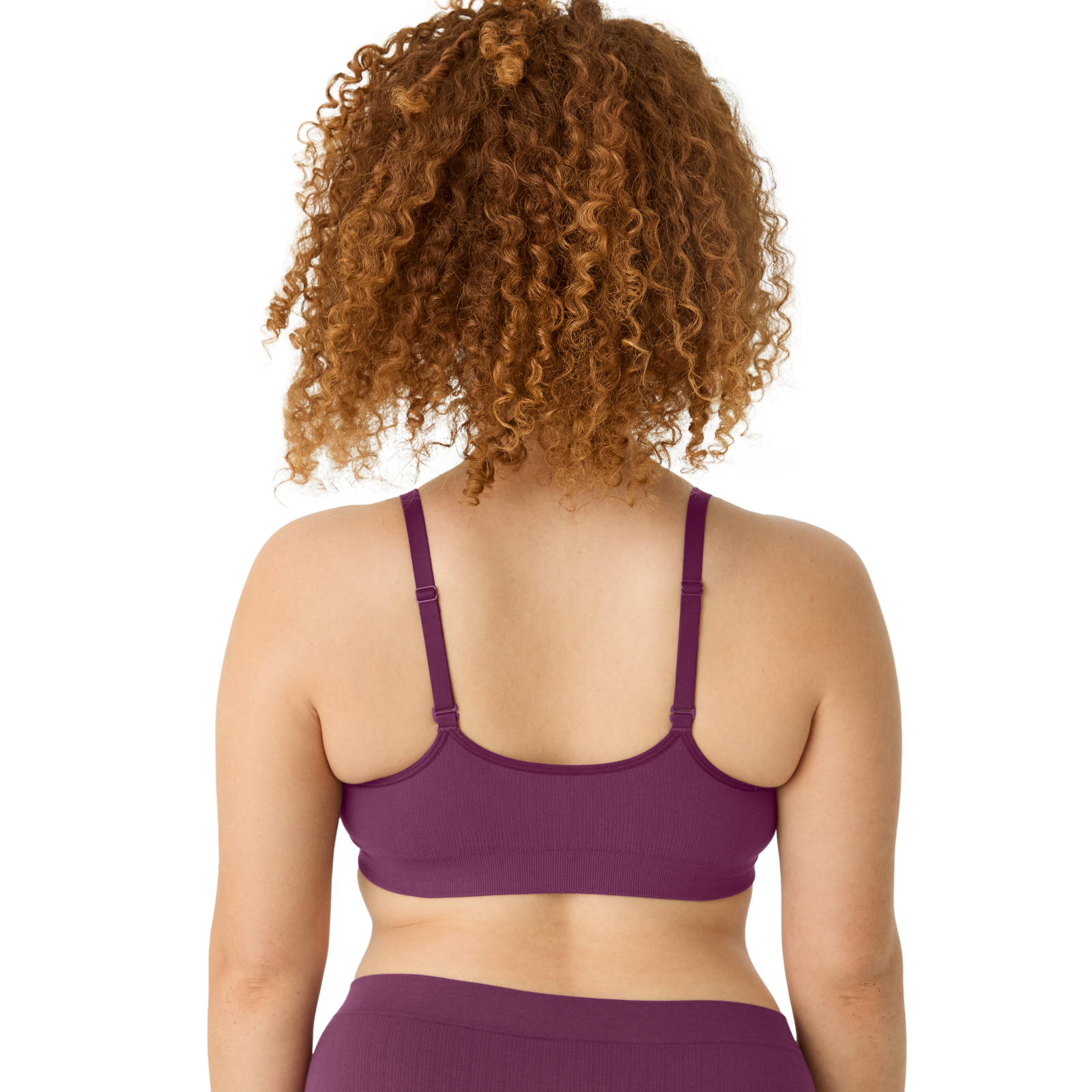 Women's Seamless Scoop Bralette - Plum Night WO2 [8343]