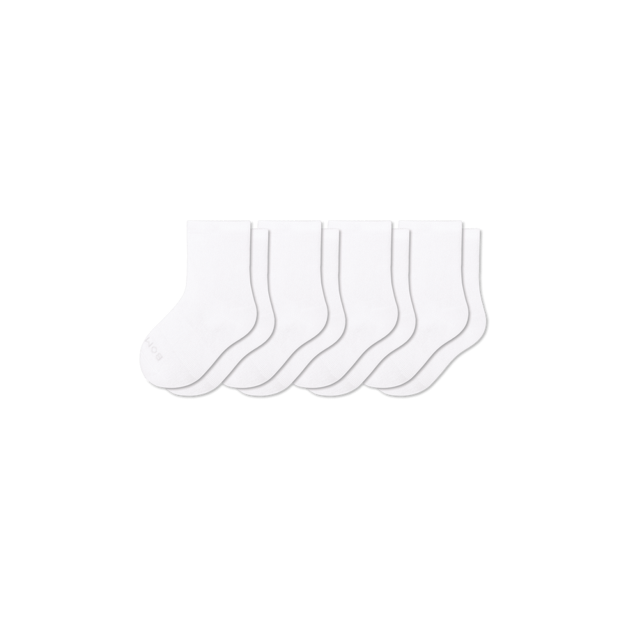 Junior Lightweight Calf Sock 4-Pack - Soft Shift Wear