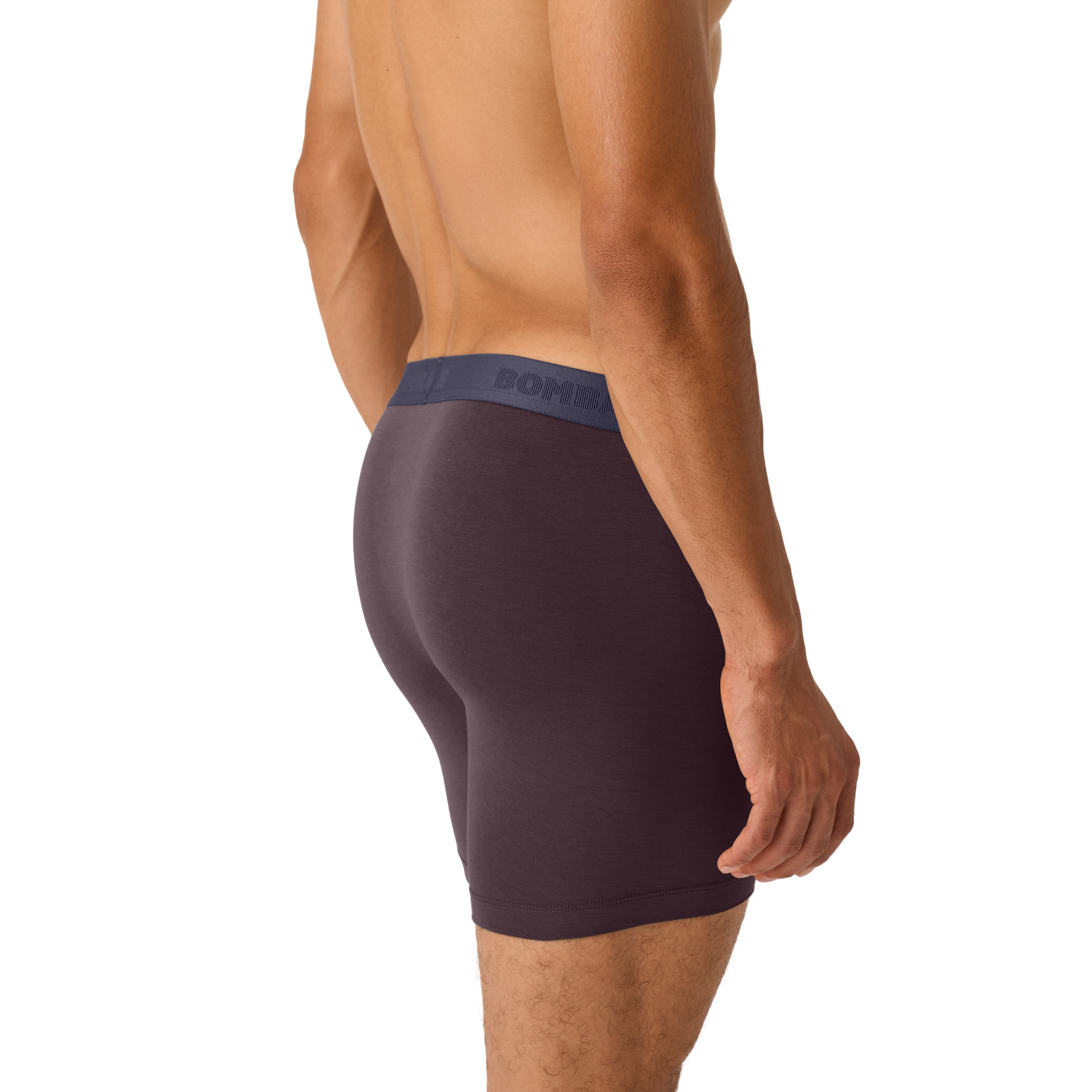 Men's Cotton Modal Blend Boxer Brief - All Spice / Midnight Navy waistband MO2 [8470]