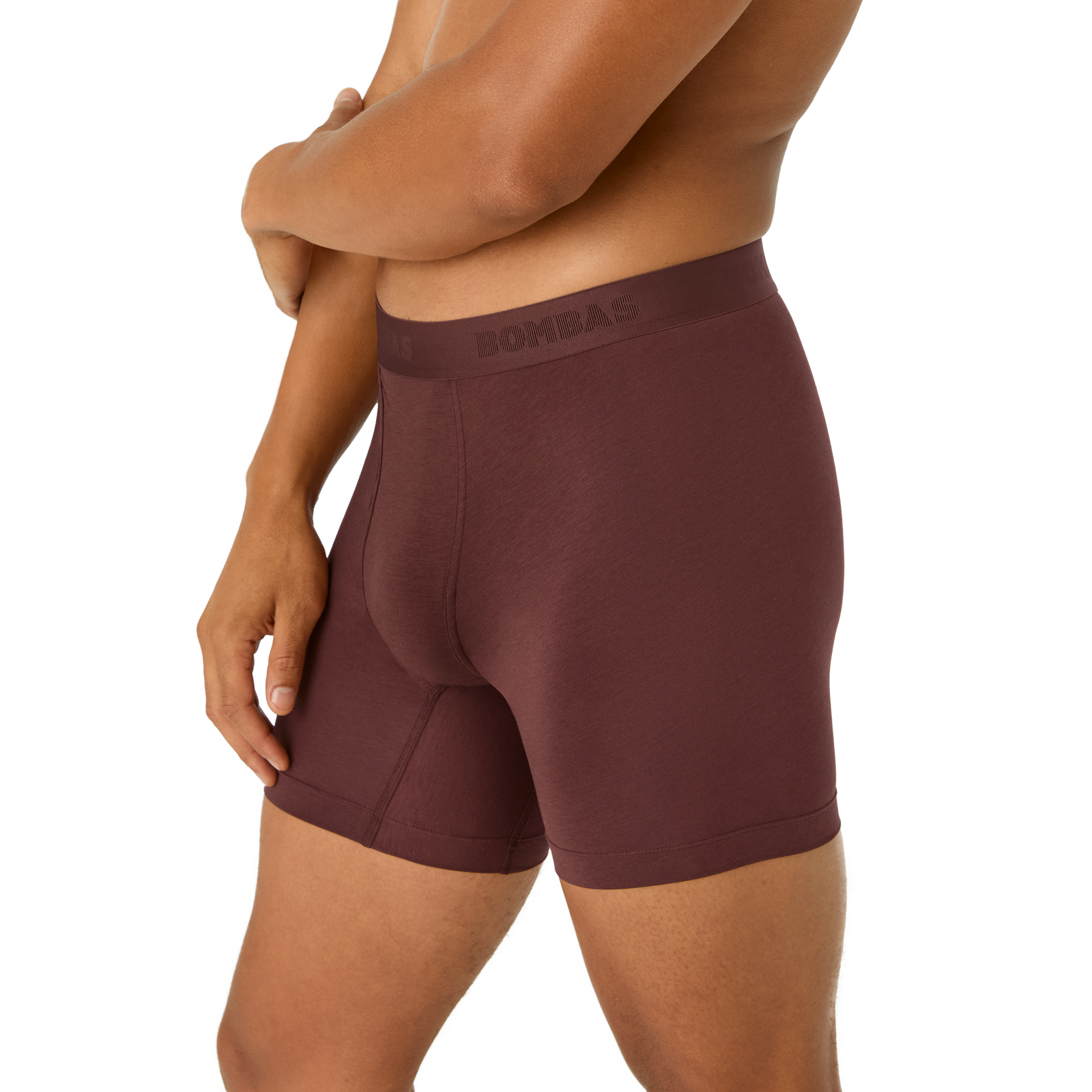 Cotton Modal Blend Boxer Brief - Dark Cocoa MO2 [8470]