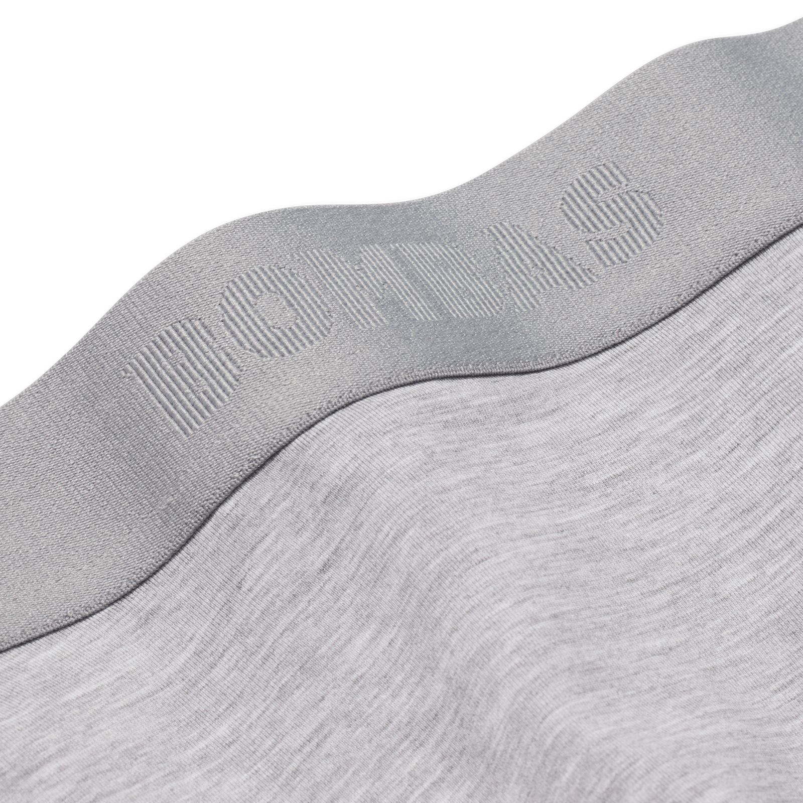 Men's Cotton Modal Trunk - Medium Heather Grey Detail [8472]