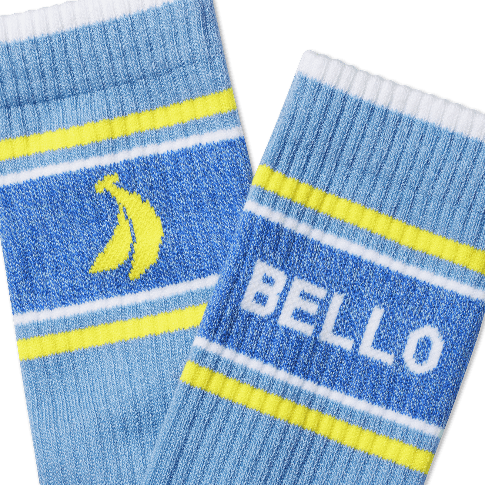 Minions X Bombas Calf Socks - Celeste Detail 2 [8485]