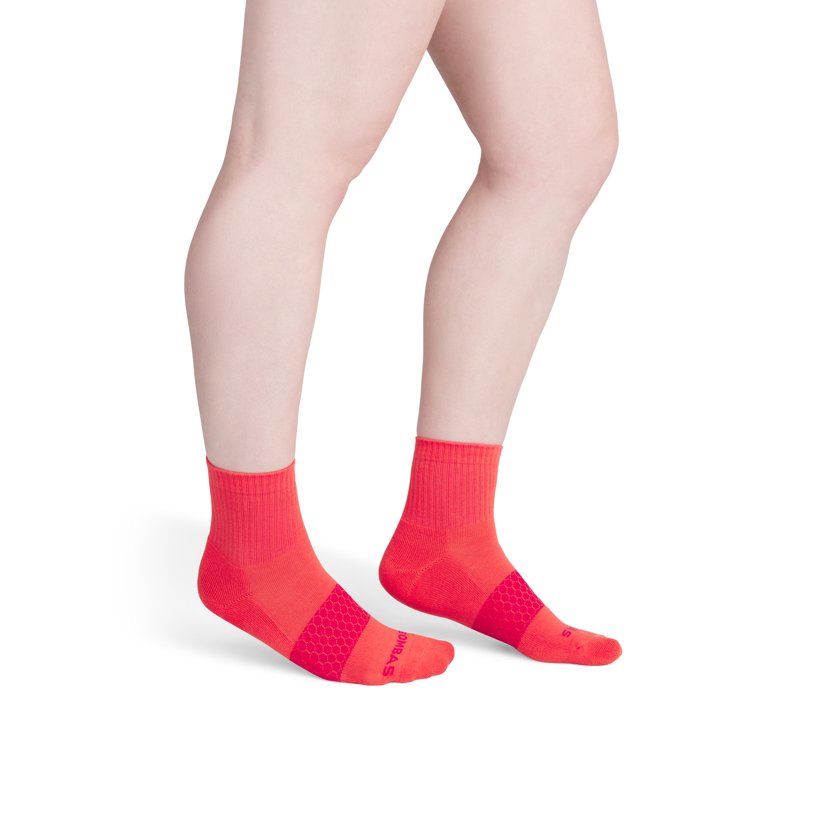 Solids Quarter Socks - Heirloom Red WO2 [8614]
