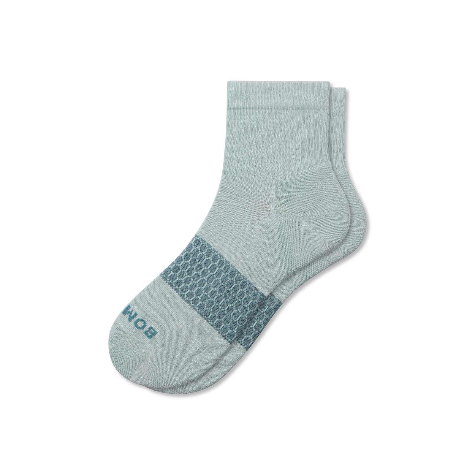 Solids Quarter Socks - Misty Sky L [8614]