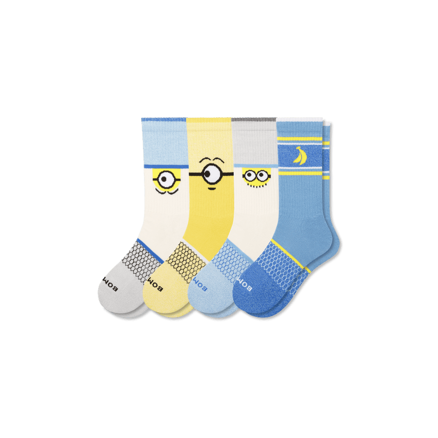 Minions Calf Sock 4-Pack - Easy Office Pair