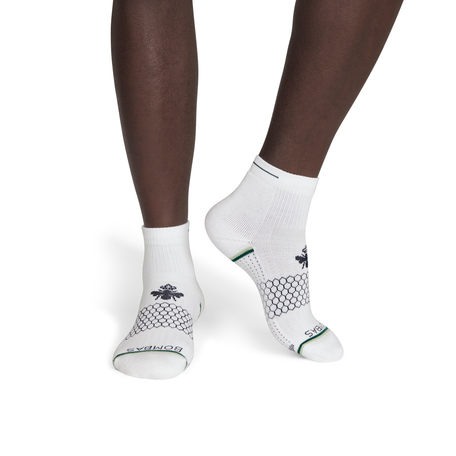 Golf Quarter Socks - White Everglade MO1 [8826]