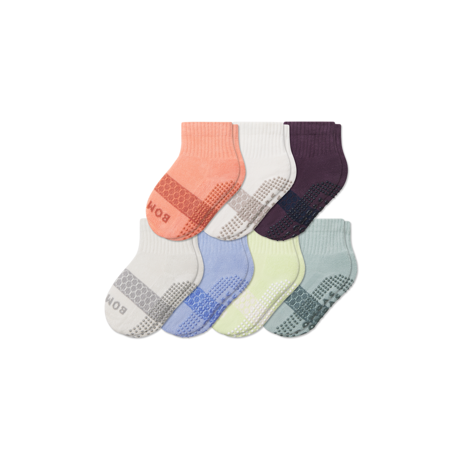 Toddler Week of Bombas Gripper Calf Sock 7-Pack - Trail Weekend Step