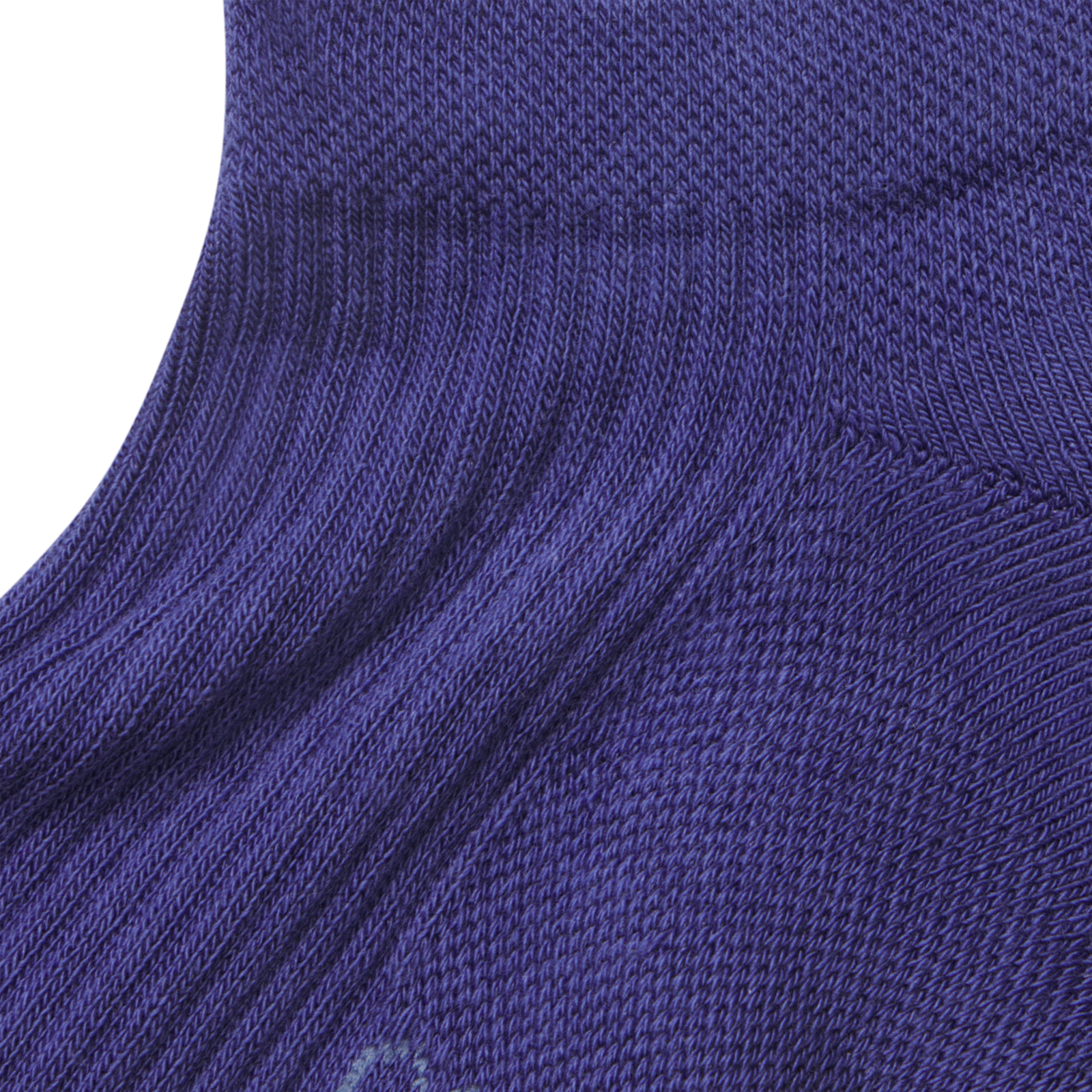 Modern Rib Ankle Socks - indigo Detail [9034]