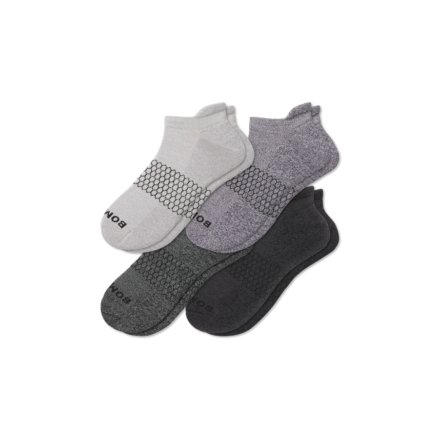 Men's Marl Ankle Sock 4-Pack - Light Rotation
