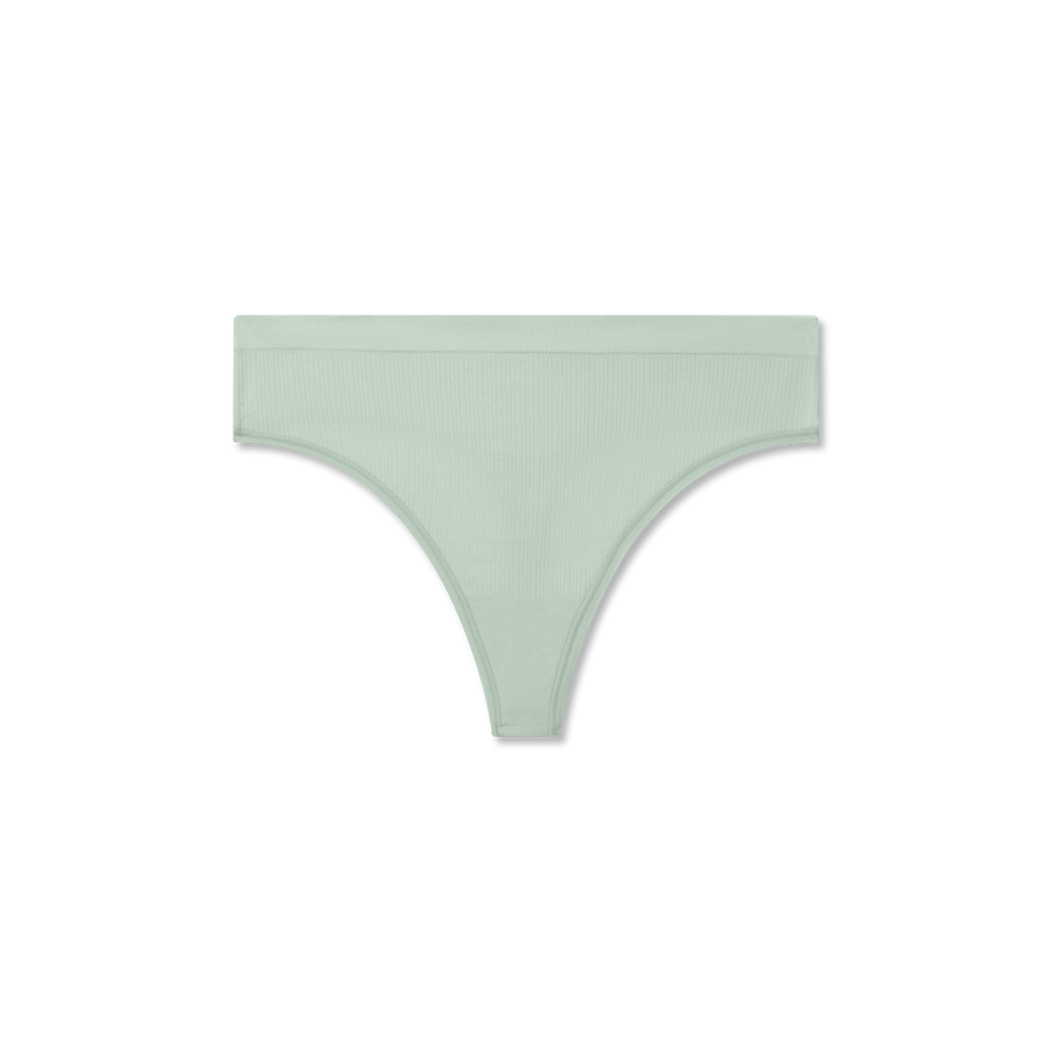 Women's Seamless Thong - Mint Foam L [9116]