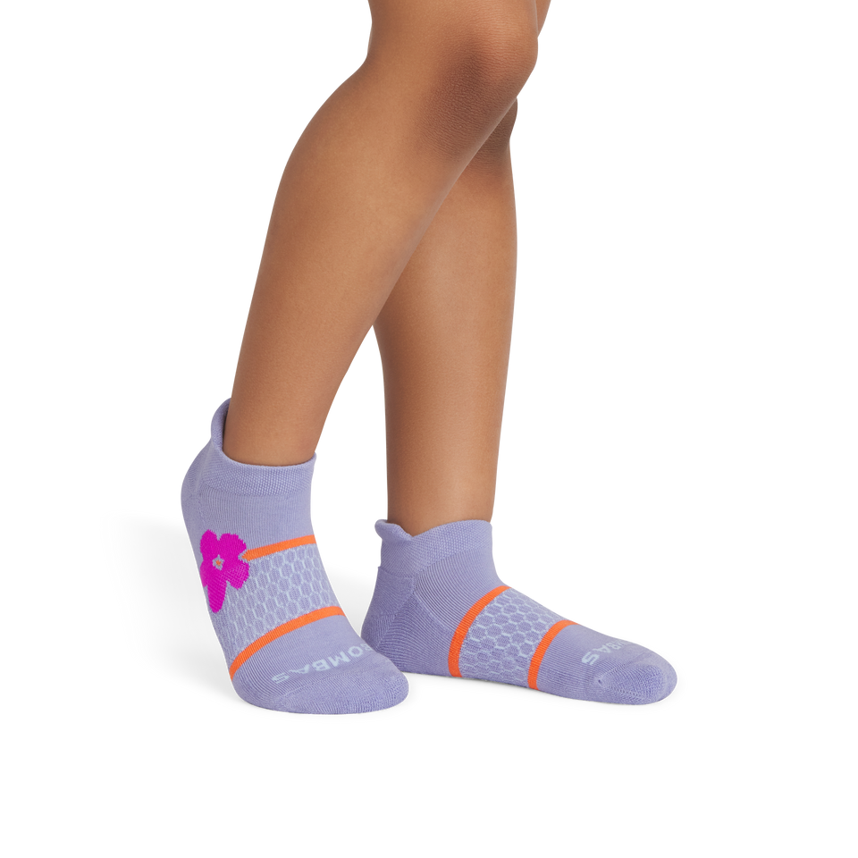 Youth Ankle Socks - lavender haze YO1 [9133]