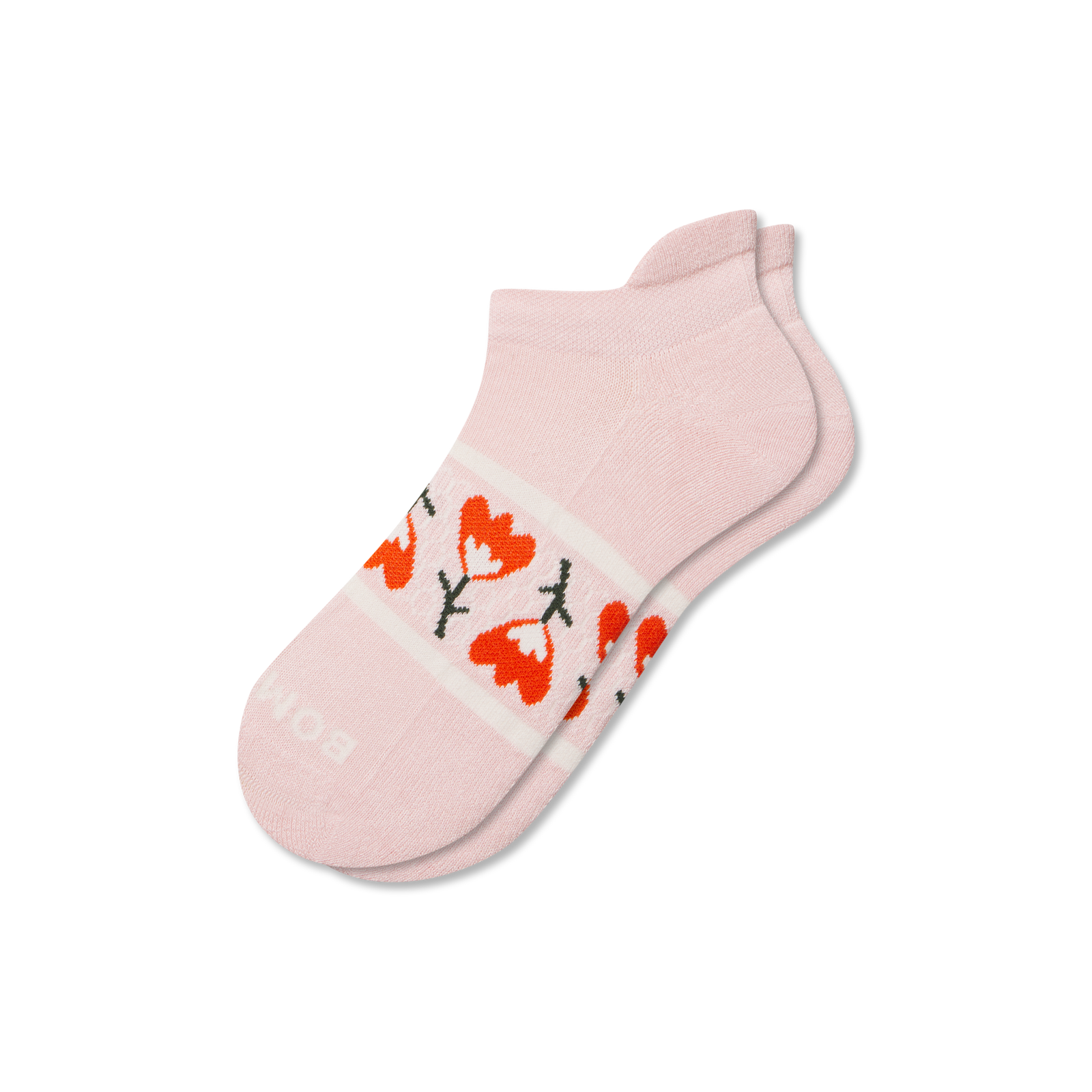 Women's Ankle Socks - pale pink L [9169]