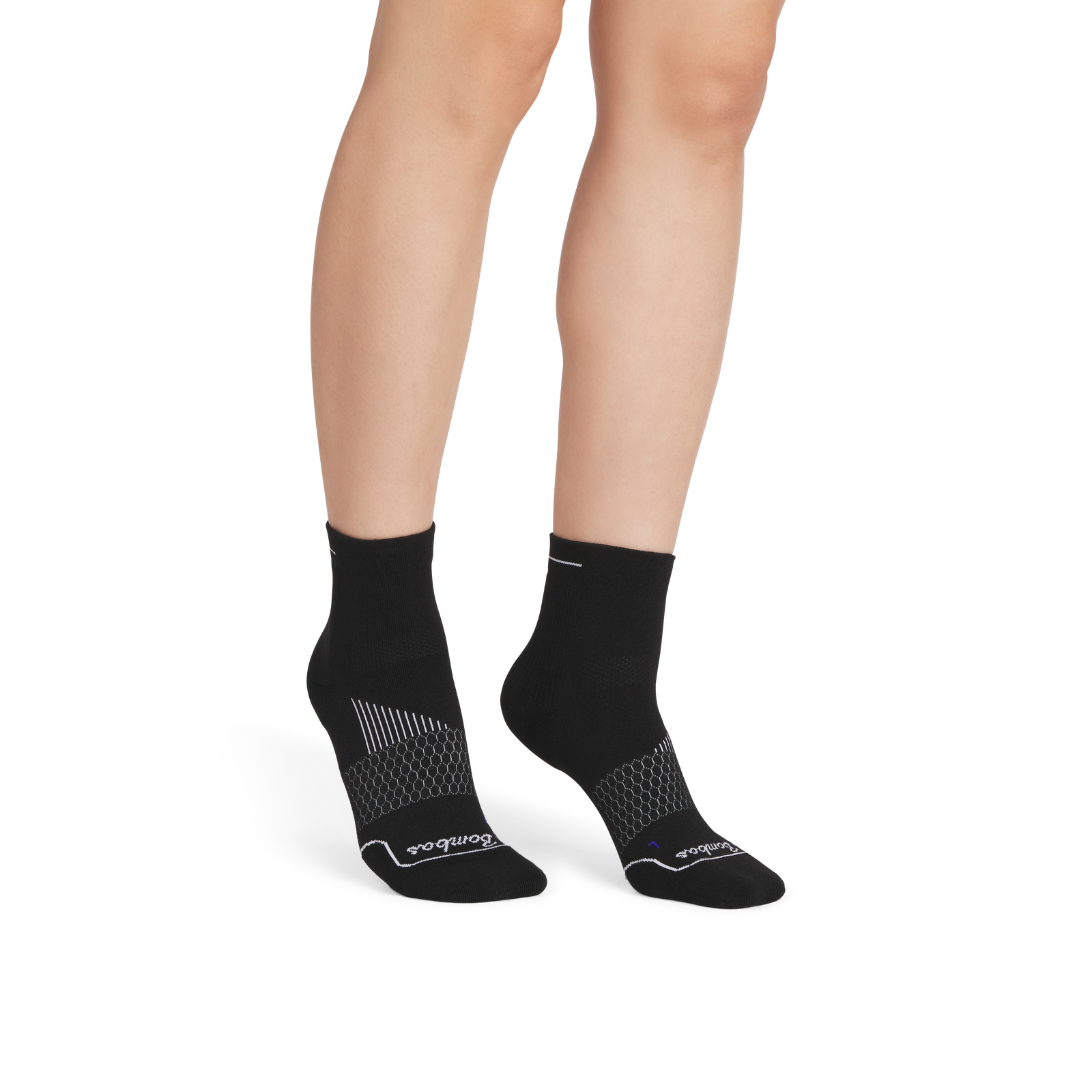 Running Quarter Socks - Black WO1 [9270] [2025]