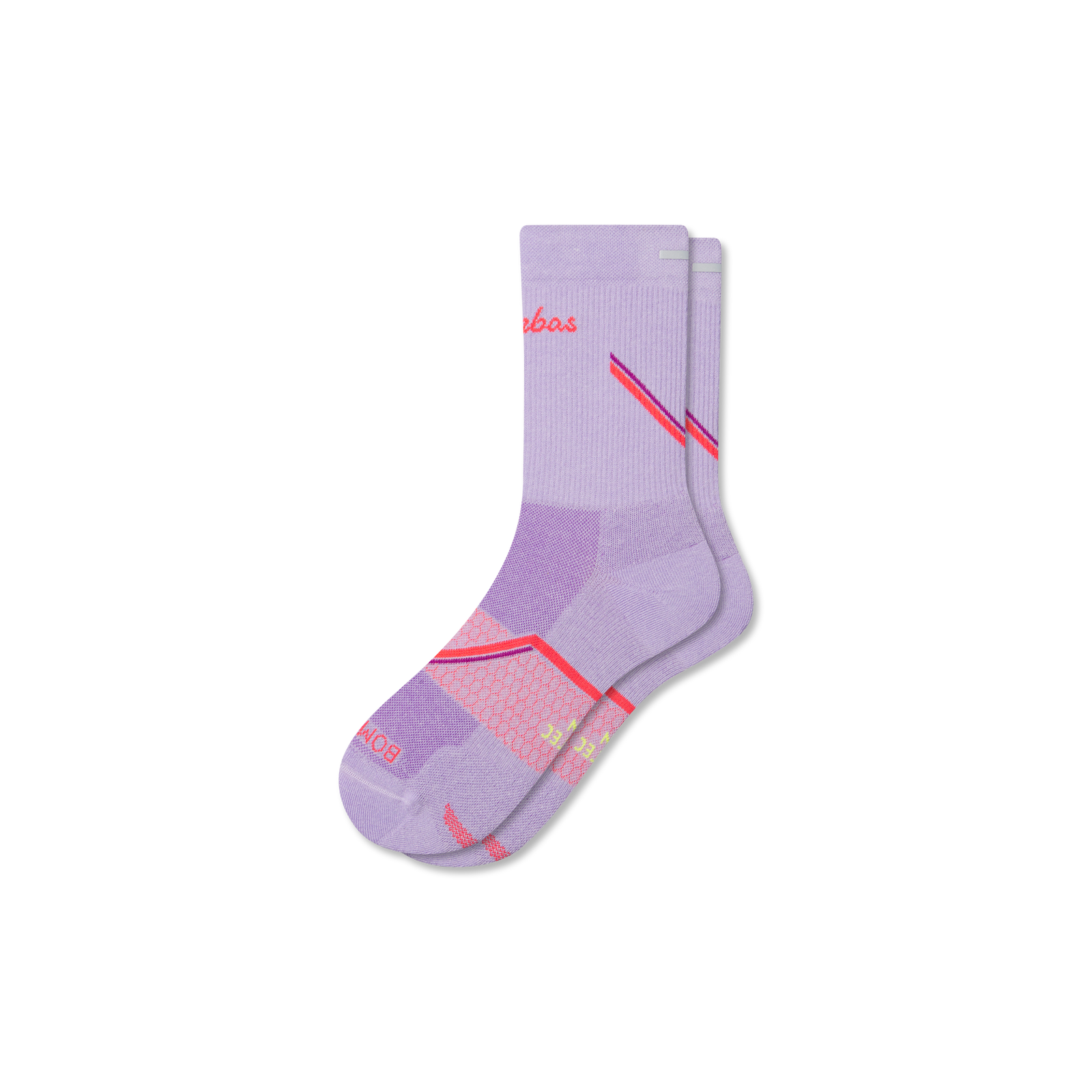 Running Half Calf Socks - soft lavender L [9701]