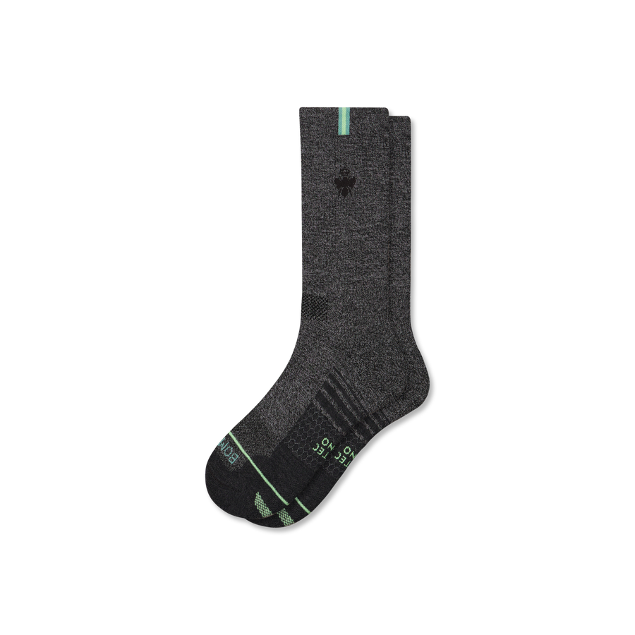 Women's Merino Wool Blend Run Calf Socks - Trail Home Step