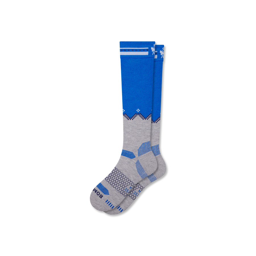 Men's Full-Cushion Merino Wool Blend Ski & Snowboard Socks - Cushion Hike Support