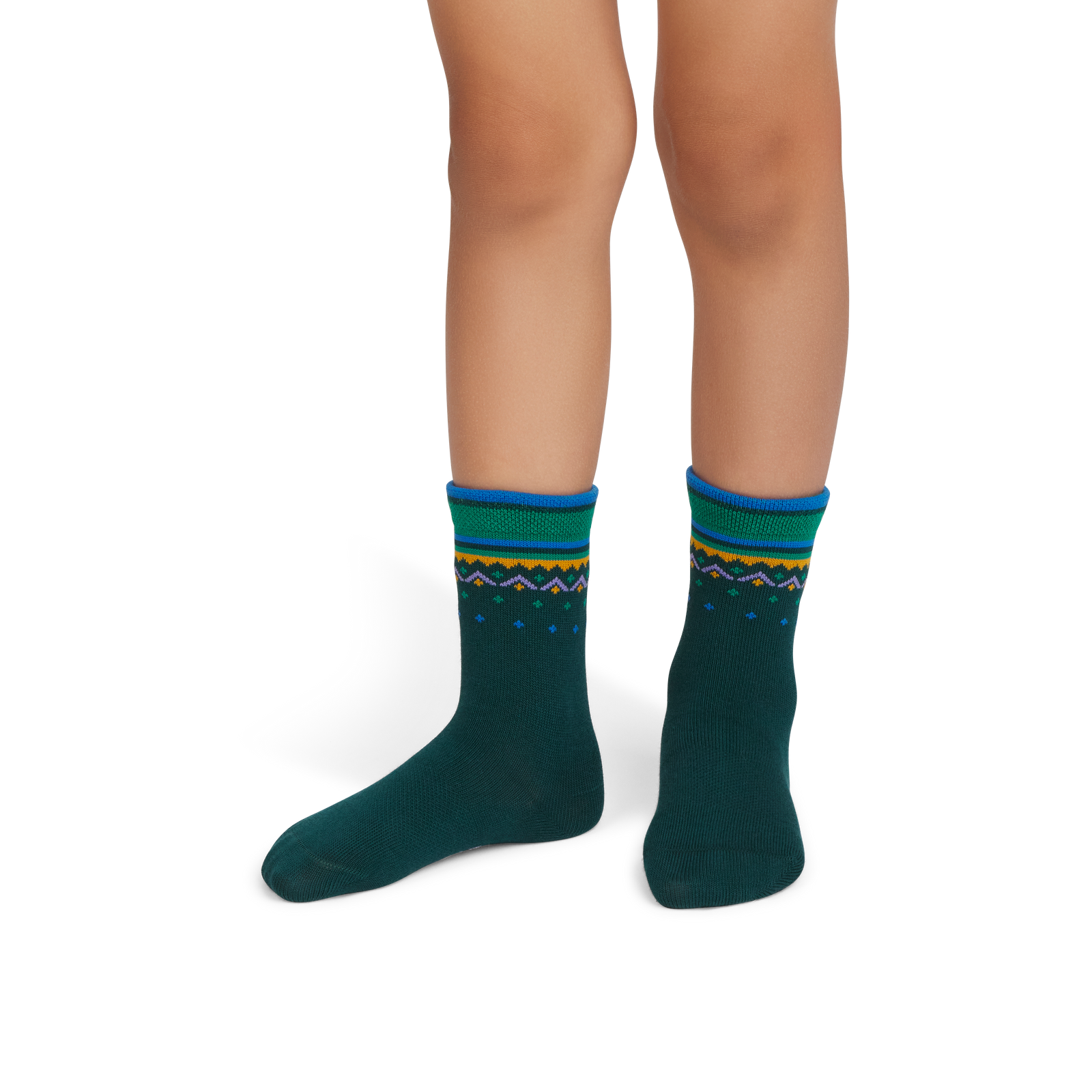 Toddler Lightweight Calf Socks - teal pine JO1 [9734]