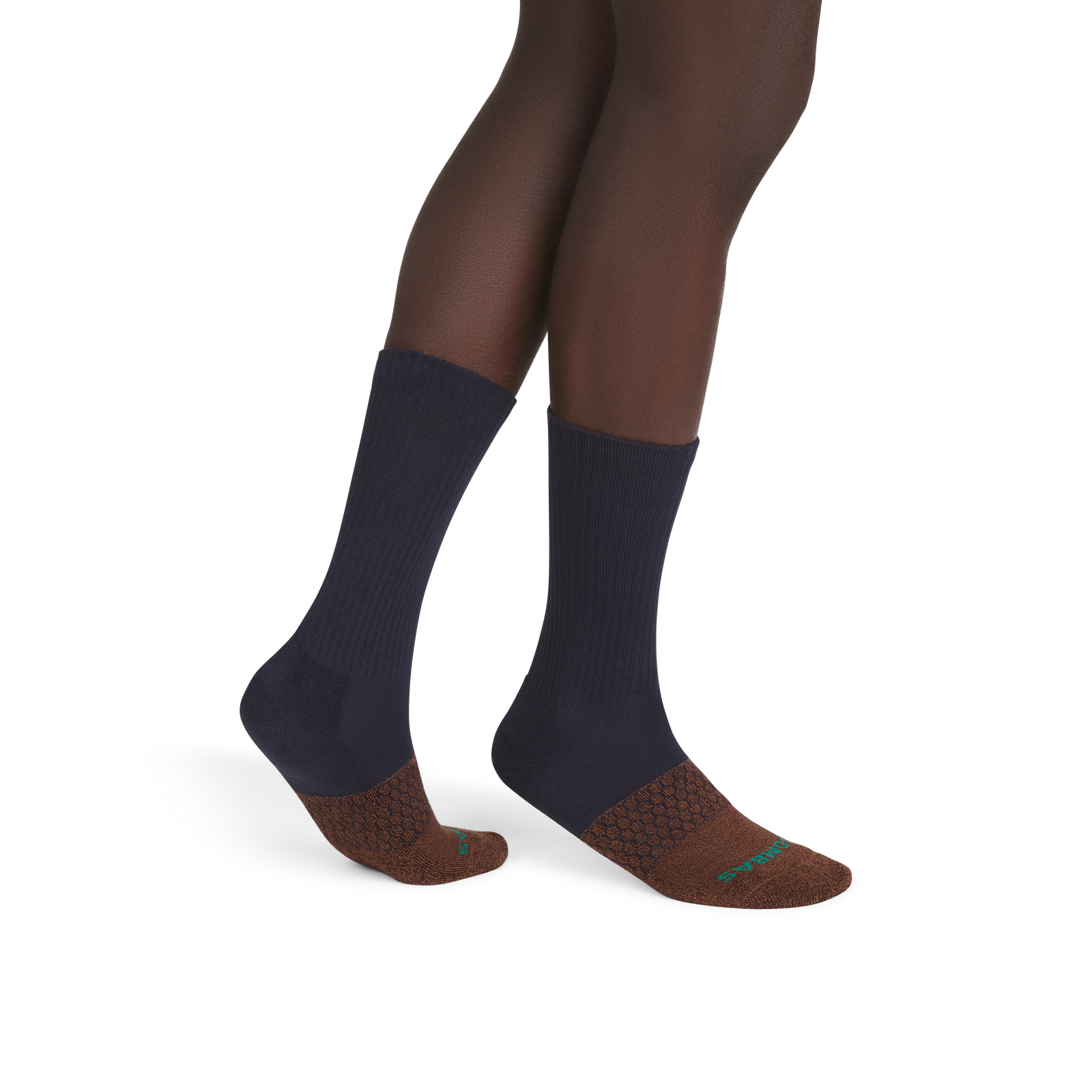 Marl Calf Socks - Navy Espresso MO1 [9817]