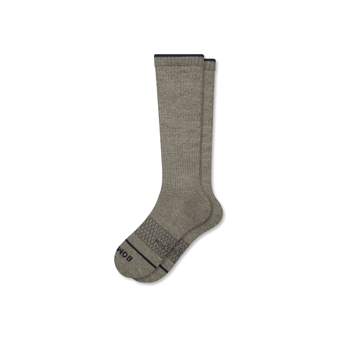 Merino Wool Everyday Compression Socks (15-20mmHg) - slate green L [9821]