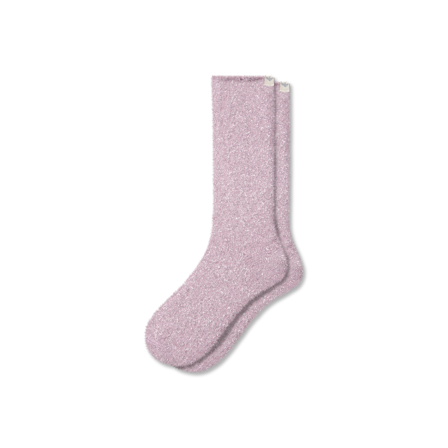 Women's Fuzzy Socks - Breathable Crew Step