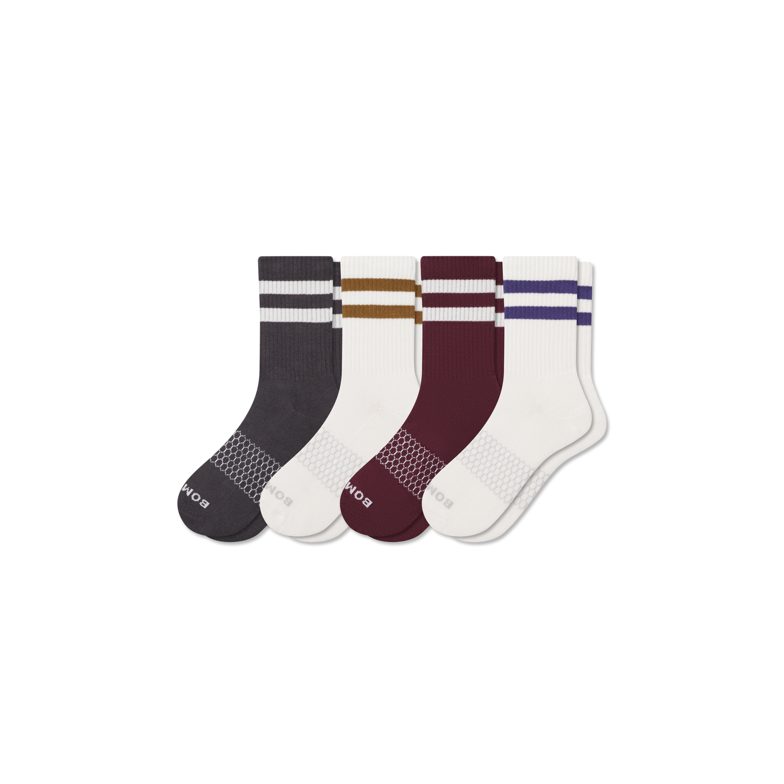 Half Calf Socks - indigo steel mix L [9867]