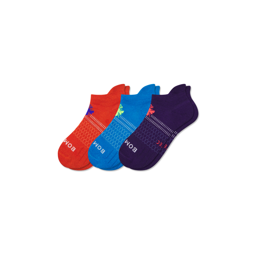 Youth All-Purpose Performance Ankle Sock 3-Pack - Cozy Court Comfort