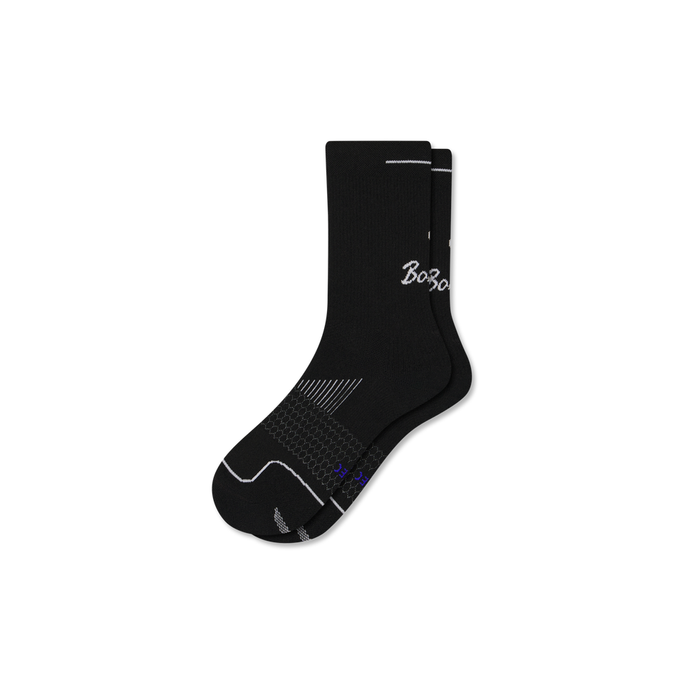 Running Half Calf Socks - black L [9929]