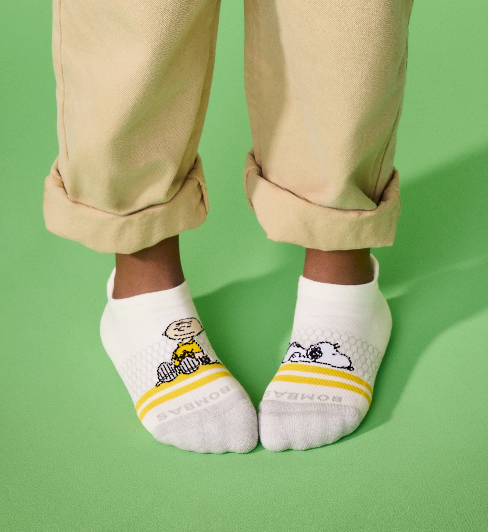 Youth Snoozing Snoopy Ankle Socks - soft white [9968][LIFESTYLE]