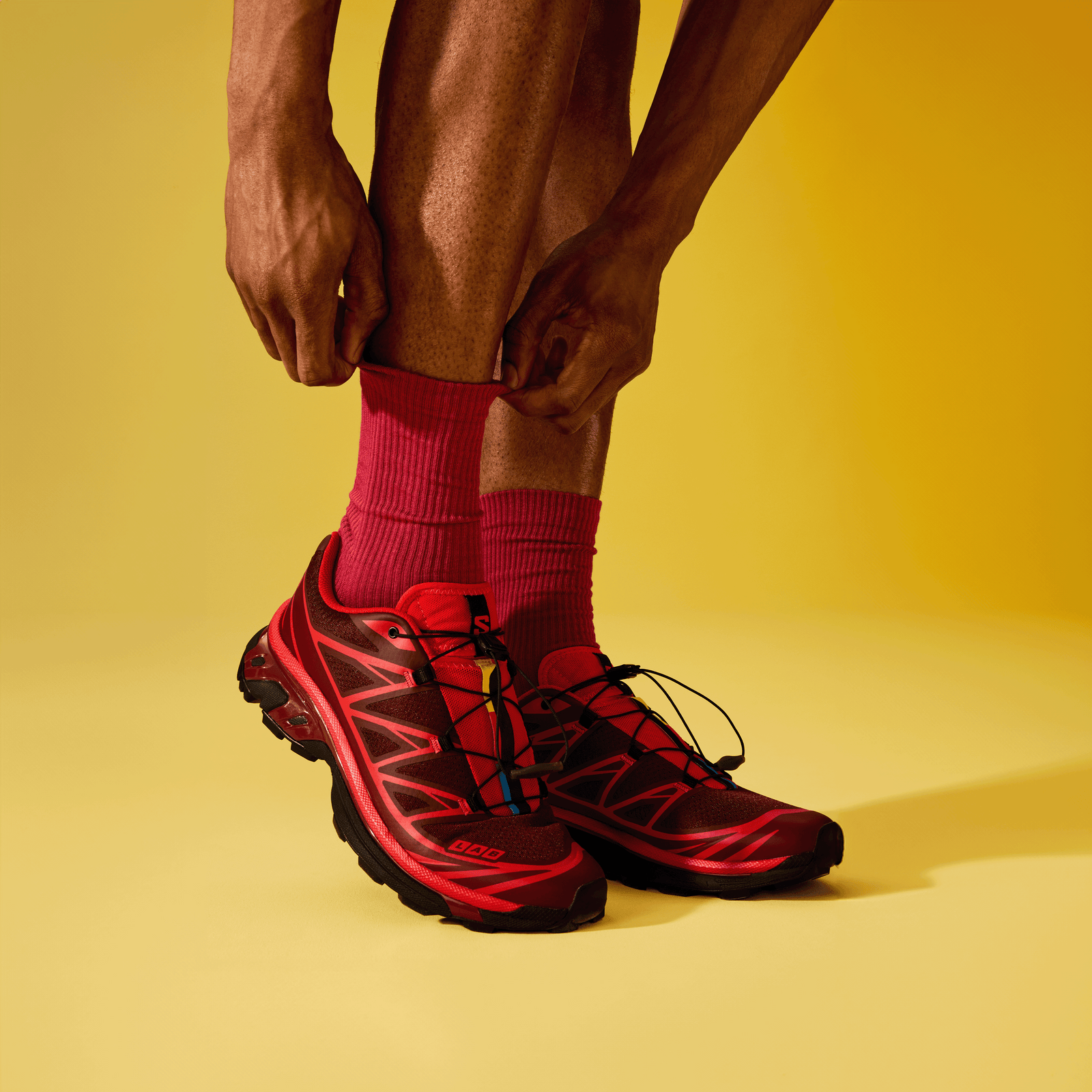 Modern Rib Half Calf Socks - Cinnabar MO [8861] [Lifestyle]