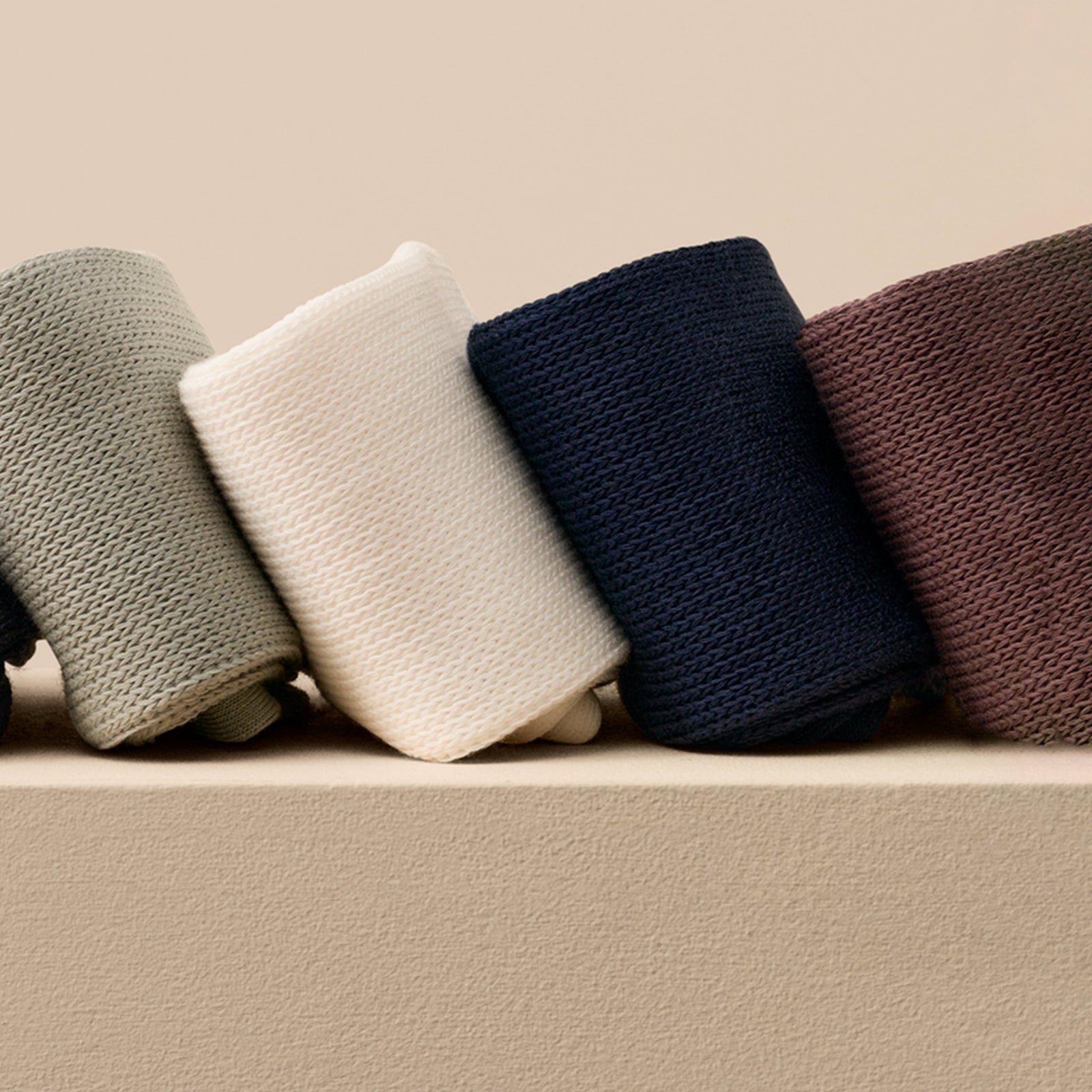 Ultra Stretch Calf Socks - Midnight Navy Detail Lifestyle [7843]