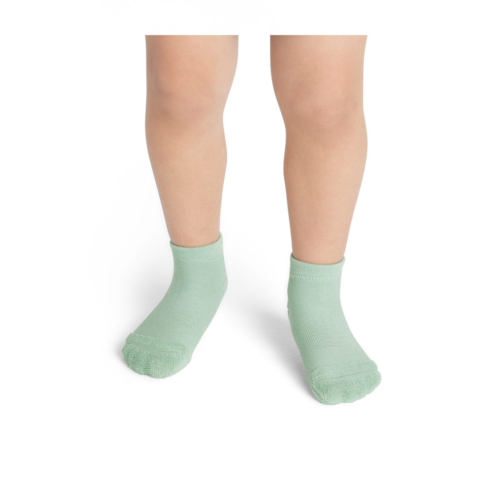 Toddler Lightweight Ankle Sock 12-Pack, Red Blue Mix, Onmodel1