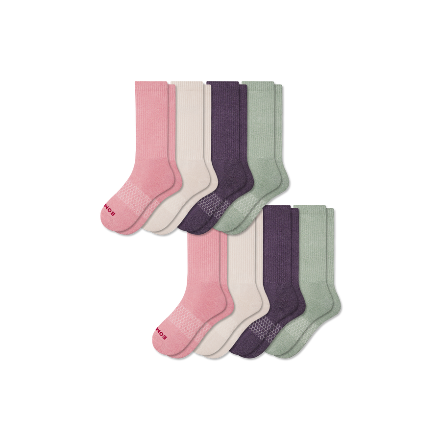 Women's Calf Sock 8-Pack - Cushion Lounge Rotation