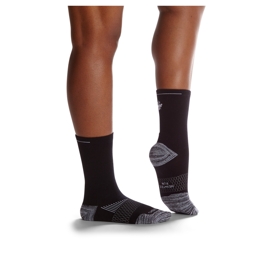 Women's Running Calf Sock 6-Pack - black-bee - 17