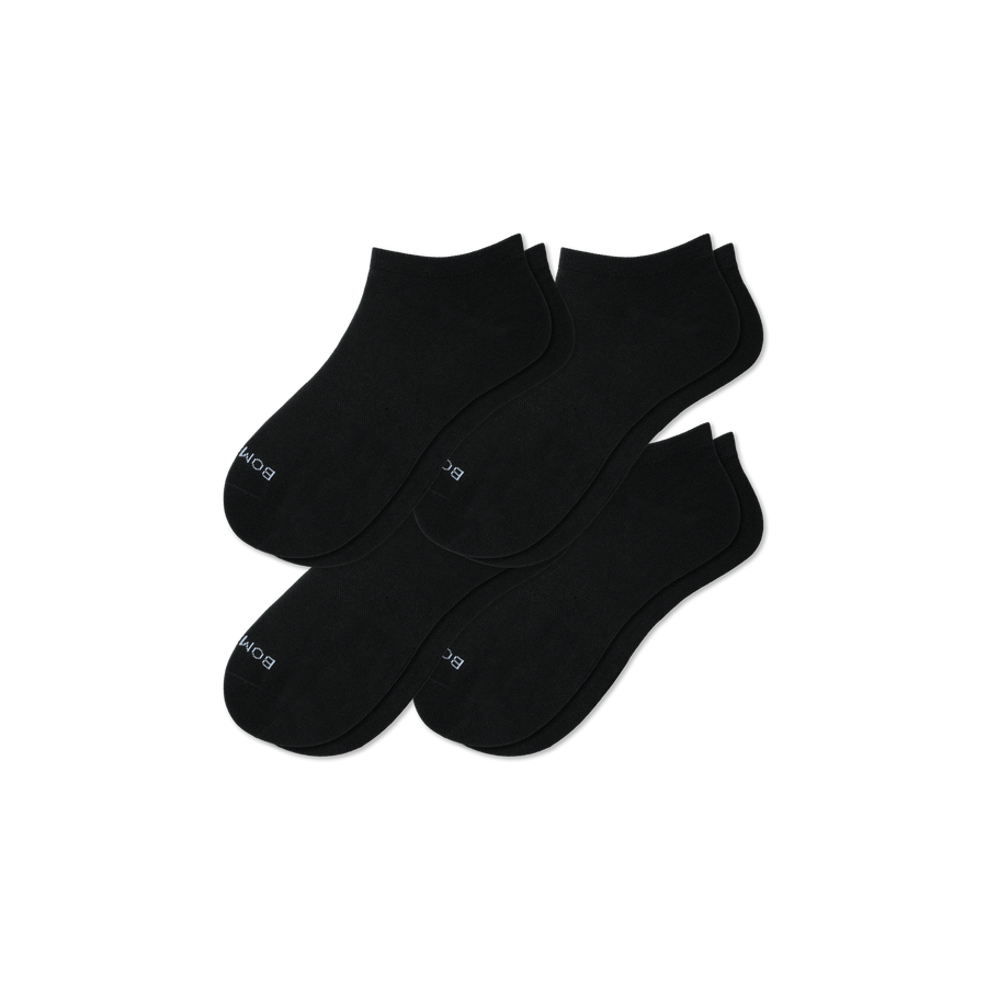 Women's Lightweight Ankle Sock 4-Pack - Light Trail Support