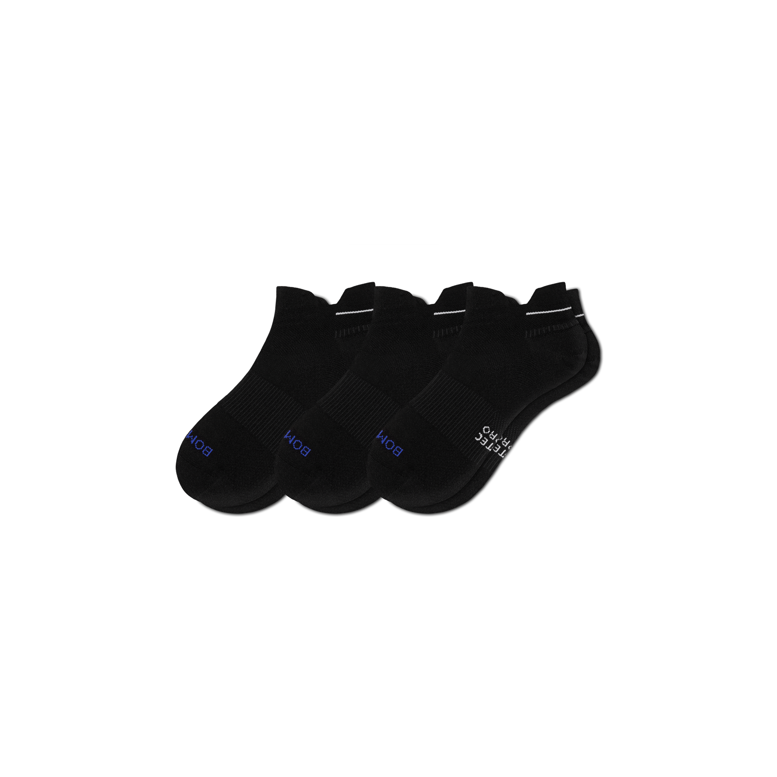 Men's RunPro Ankle Sock 3-Pack - black L